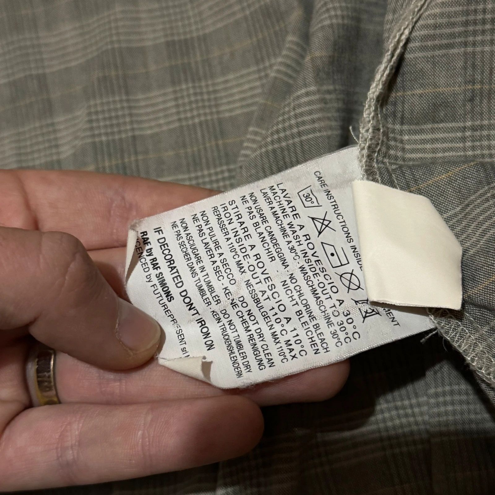 Raf by Raf Simons Raf by Raf simons jacket Size US M / EU 48-50 / 2 - 5 Thumbnail