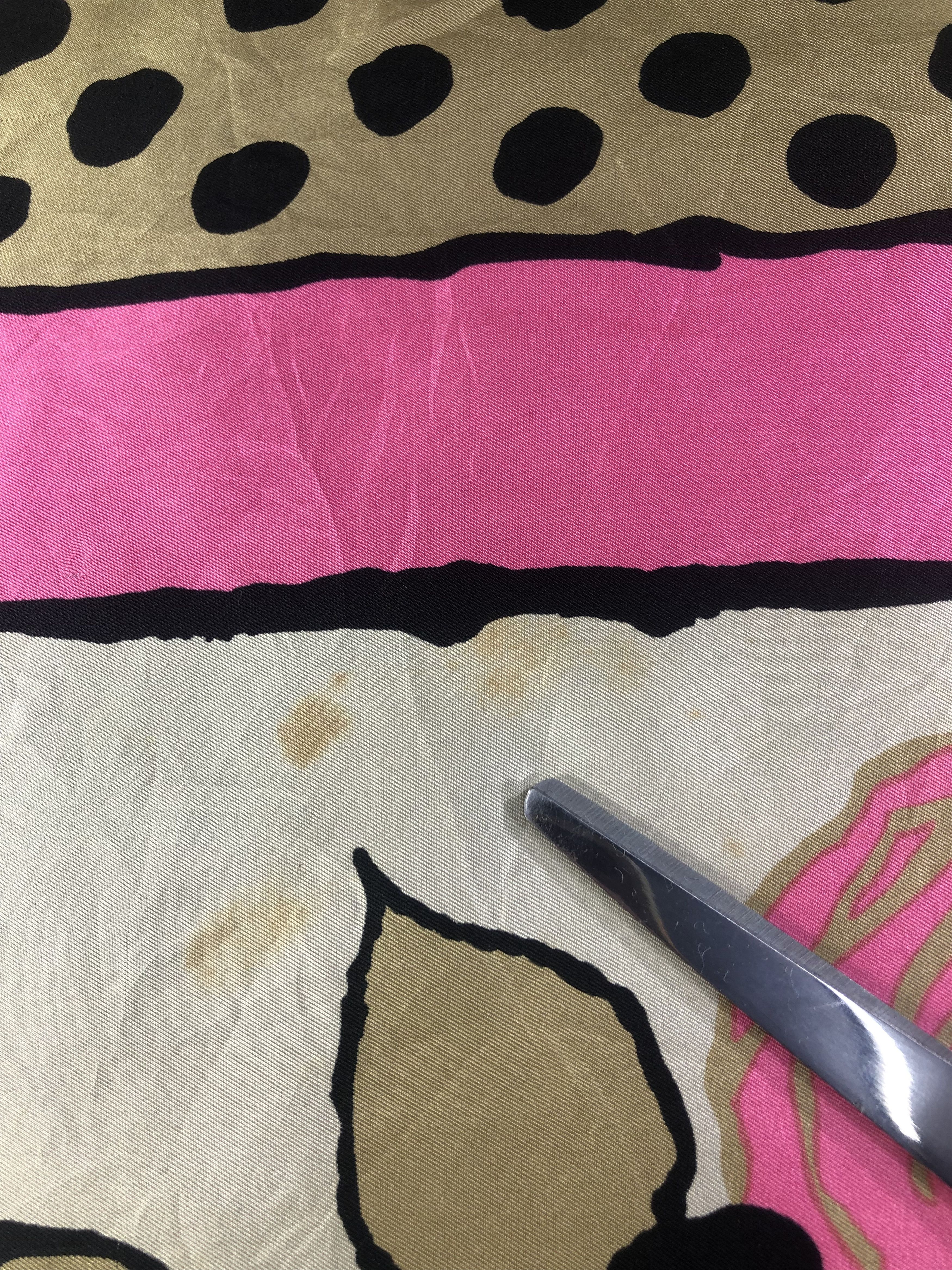 Pierre Balmain × Vintage Pierre Balmain Silk Handkerchief / Bandana / Neckerchief Size ONE SIZE - 7 Thumbnail