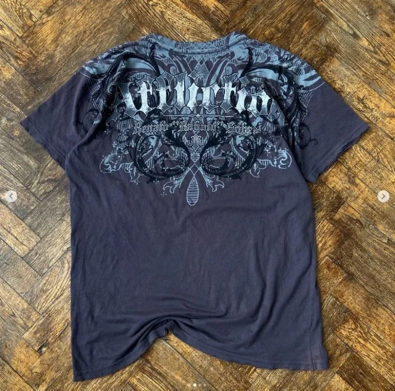 Vintage skull graphic oversized T-Shirt Size US XL / EU 56 / 4 - 2 Thumbnail