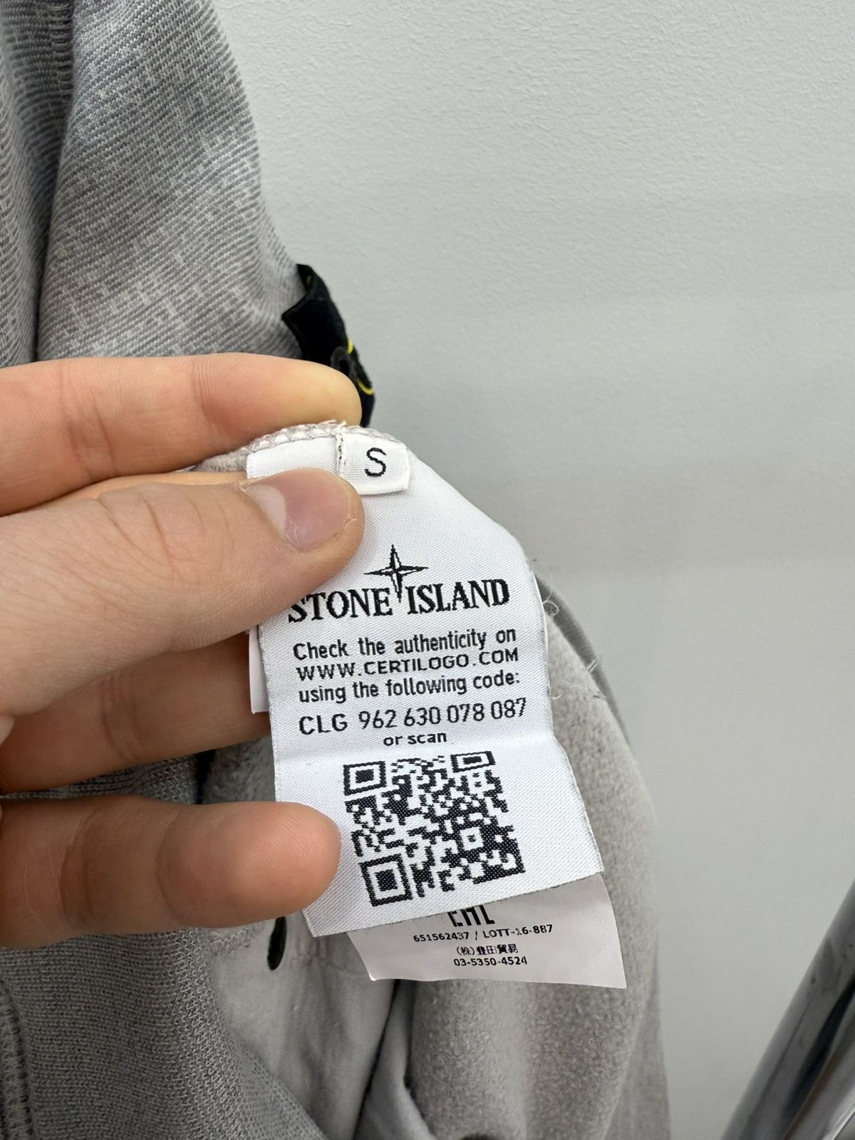 Stone Island Stone Island Crewneck Pocket Cotton Sweatshirt Size US S / EU 44-46 / 1 - 6 Thumbnail