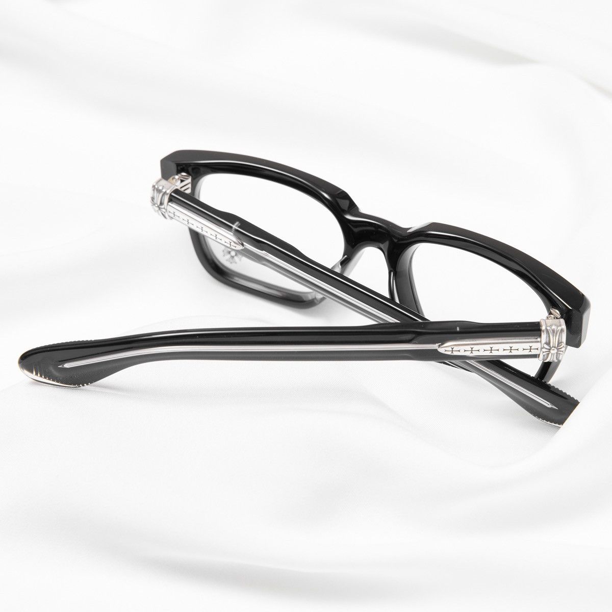 Chrome Hearts CHROME HEARTS PEN 15 BLACK GLASSES Size ONE SIZE - 7 Thumbnail