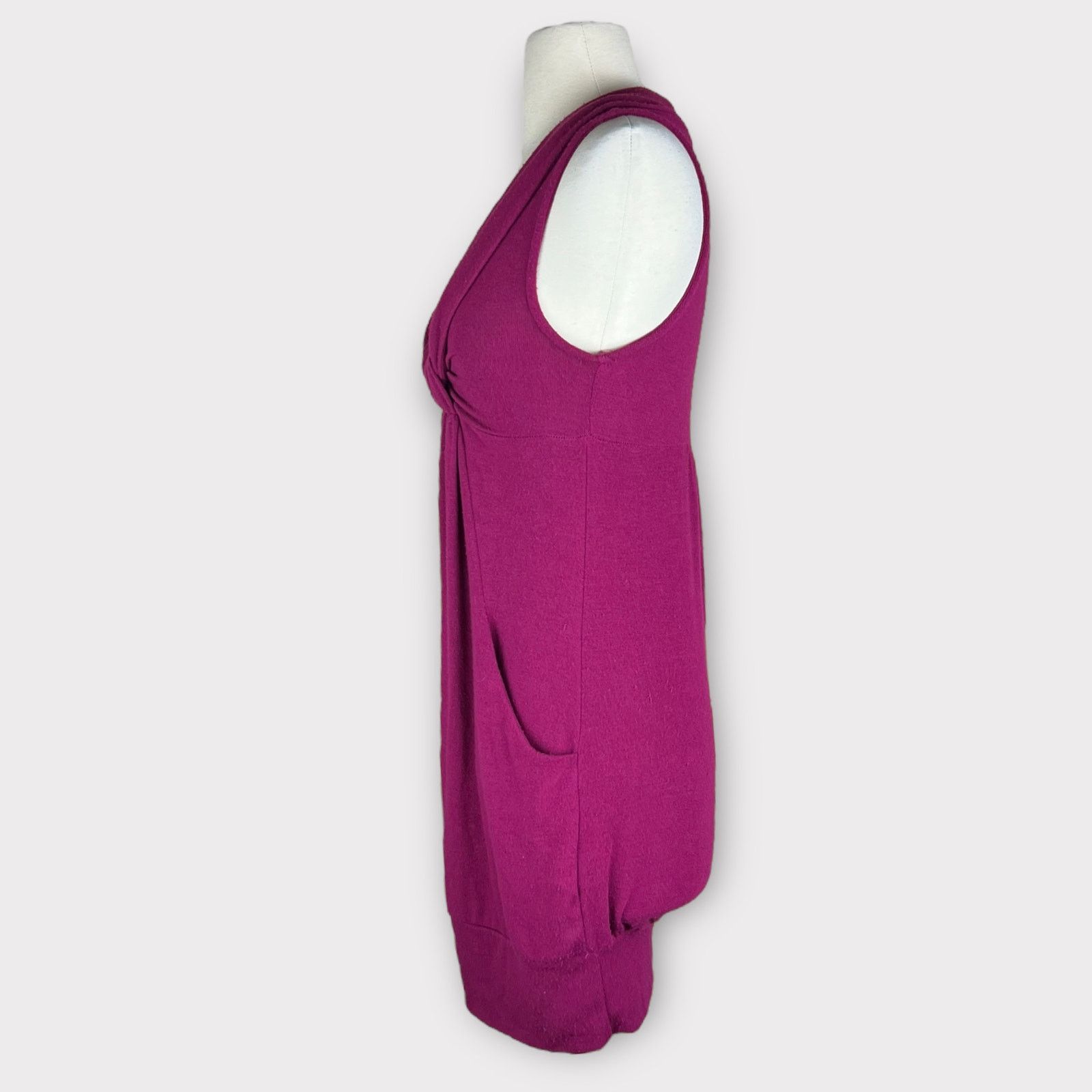Forever 21 Forever 21 | Vintage Y2K Purple Sweater Bubble Dress Size M / US 6-8 / IT 42-44 - 2 Thumbnail