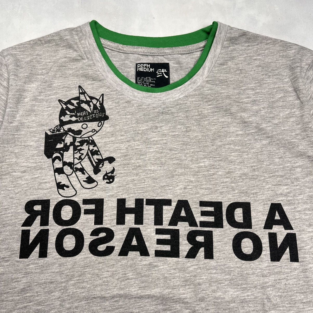 PPFM PPFM A Death For No Reason Ringer Tee Size US S / EU 44-46 / 1 - 3 Thumbnail