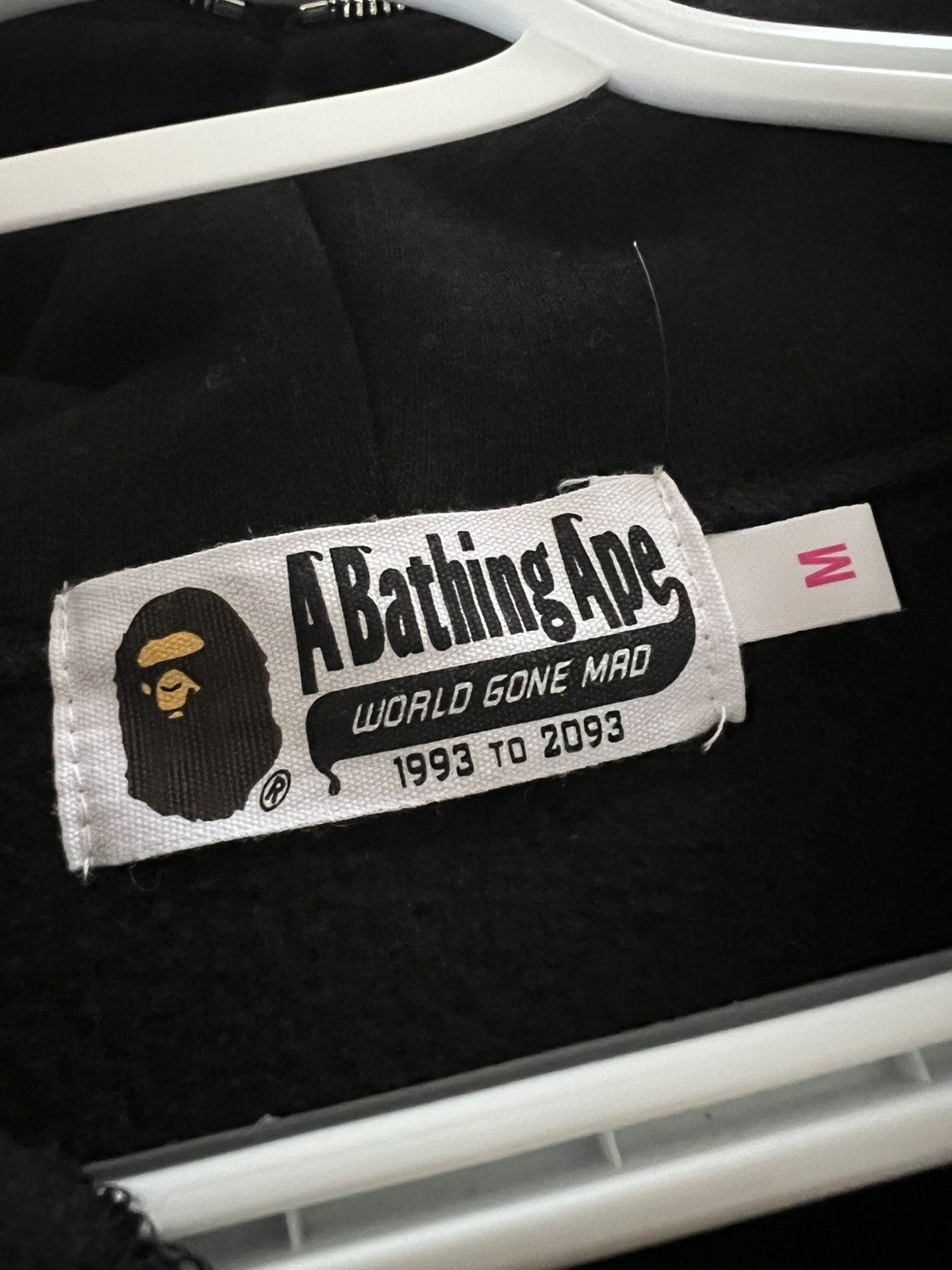 Bape Bape Shark Zip Up Hoodie Size M / US 6-8 / IT 42-44 - 5 Thumbnail