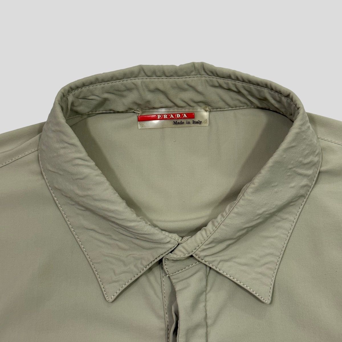 Prada Prada Sport 00’s 1/2 Button Nylon Shirt - L/XL Size US L / EU 52-54 / 3 - 4 Thumbnail