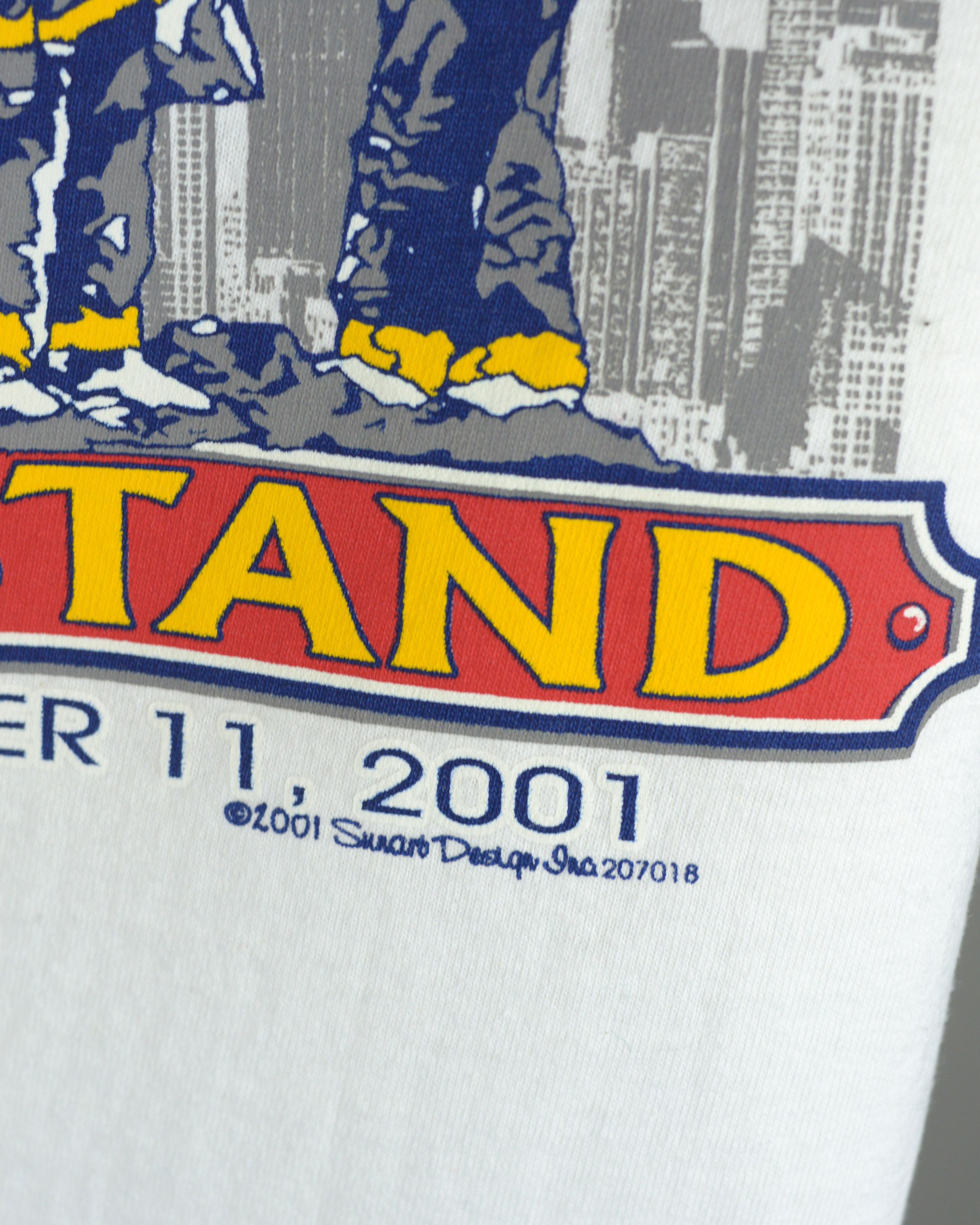 Vintage Vintage United We Stand September 11 2001 t shirrt Size US L / EU 52-54 / 3 - 4 Thumbnail