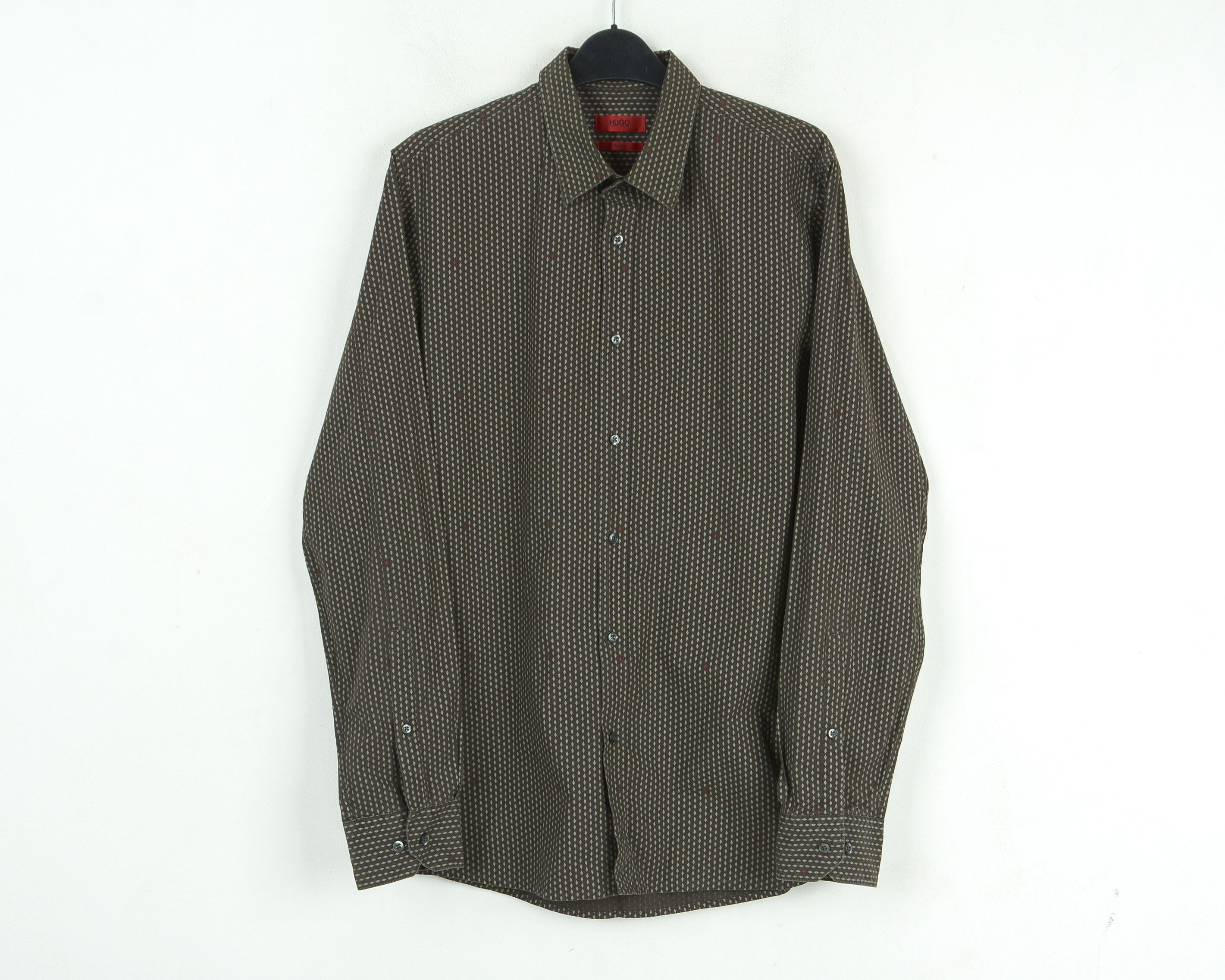 Hugo Boss Elisha M Slim Fit Over Shirt Long Sleeved Button Up Casual Size US M / EU 48-50 / 2 - 1 Thumbnail