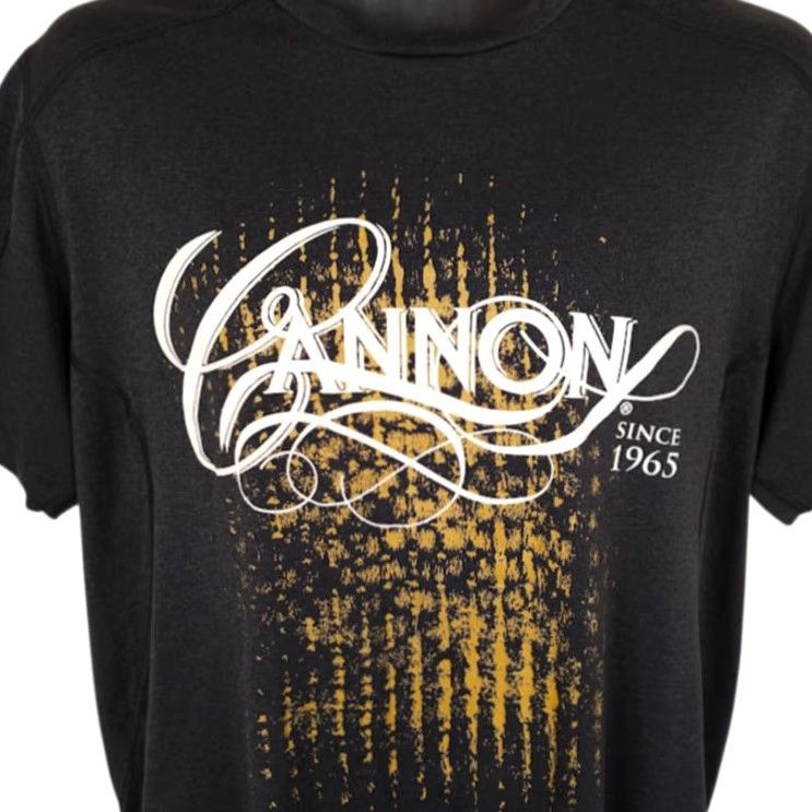 Vintage Cannon Safes T Shirt Mens Large Black OGIO Endurance Activewear Size US L / EU 52-54 / 3 - 2 Thumbnail