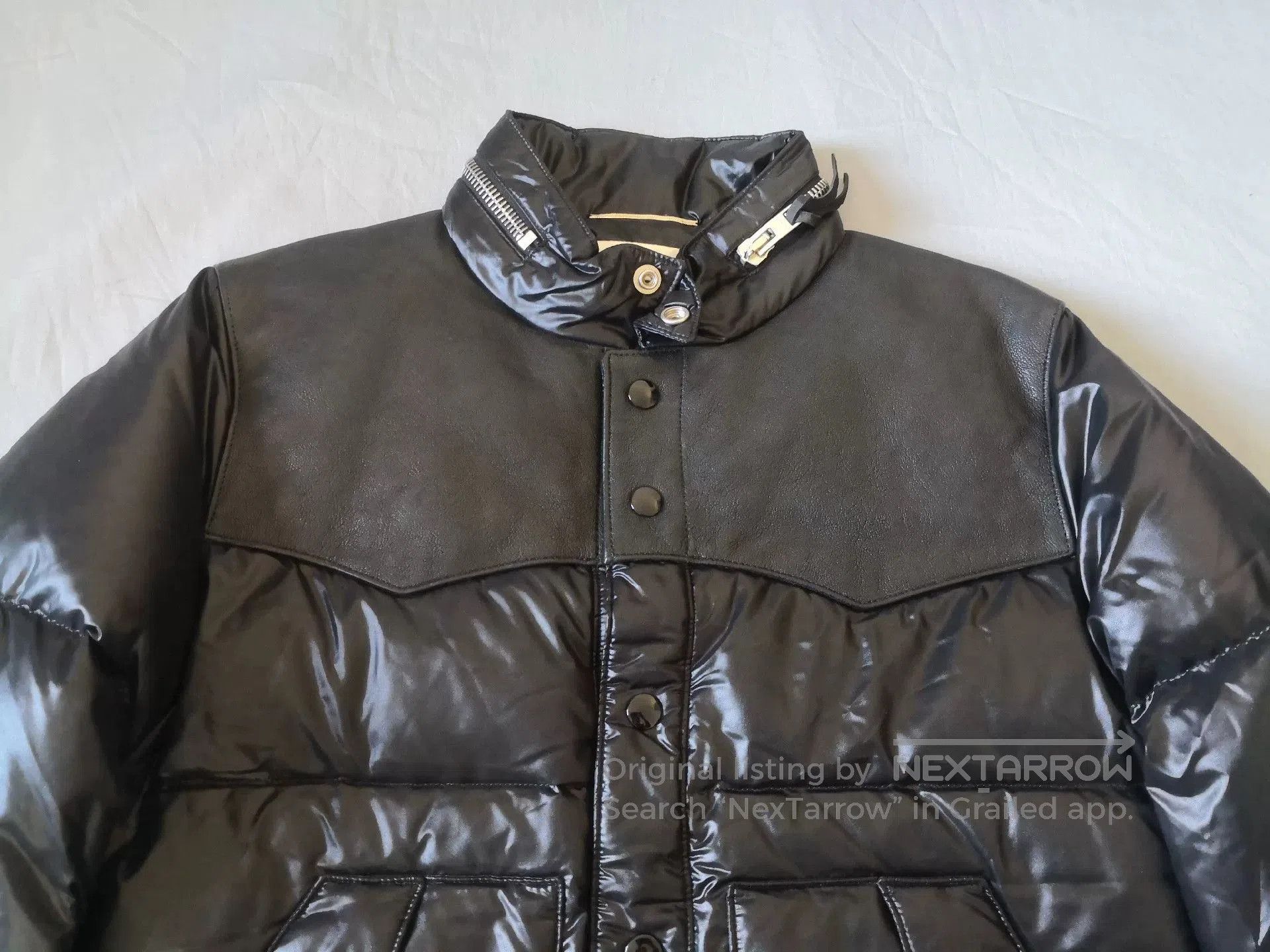Saint Laurent Paris Saint Laurent Black Shiny Puffer Jacket. Size US S / EU 44-46 / 1 - 4 Thumbnail