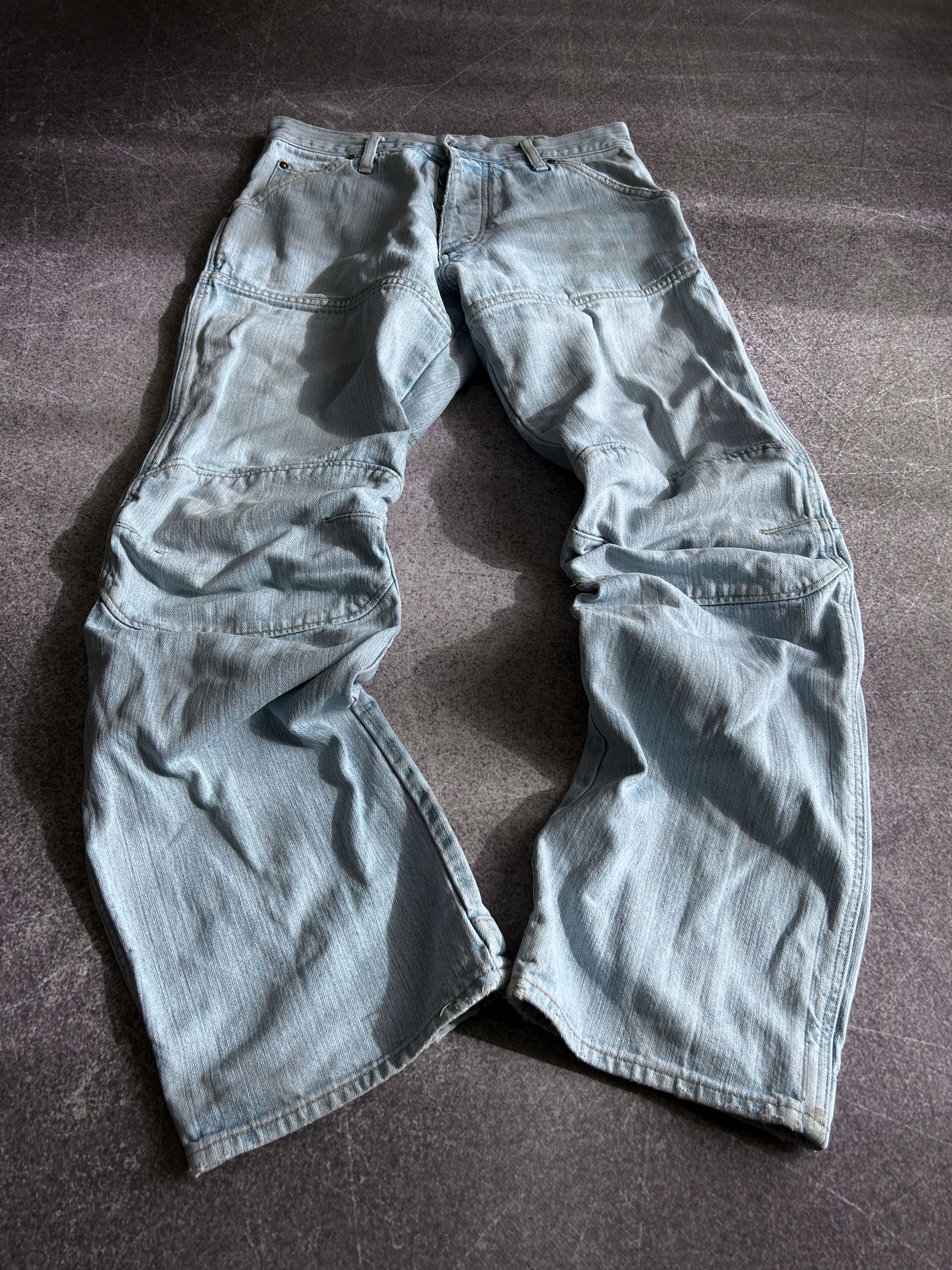 G-Star VTG Rick Owens Balenci Style Washed Jeans Carti Type Size US 30 / EU 46 - 1 Thumbnail