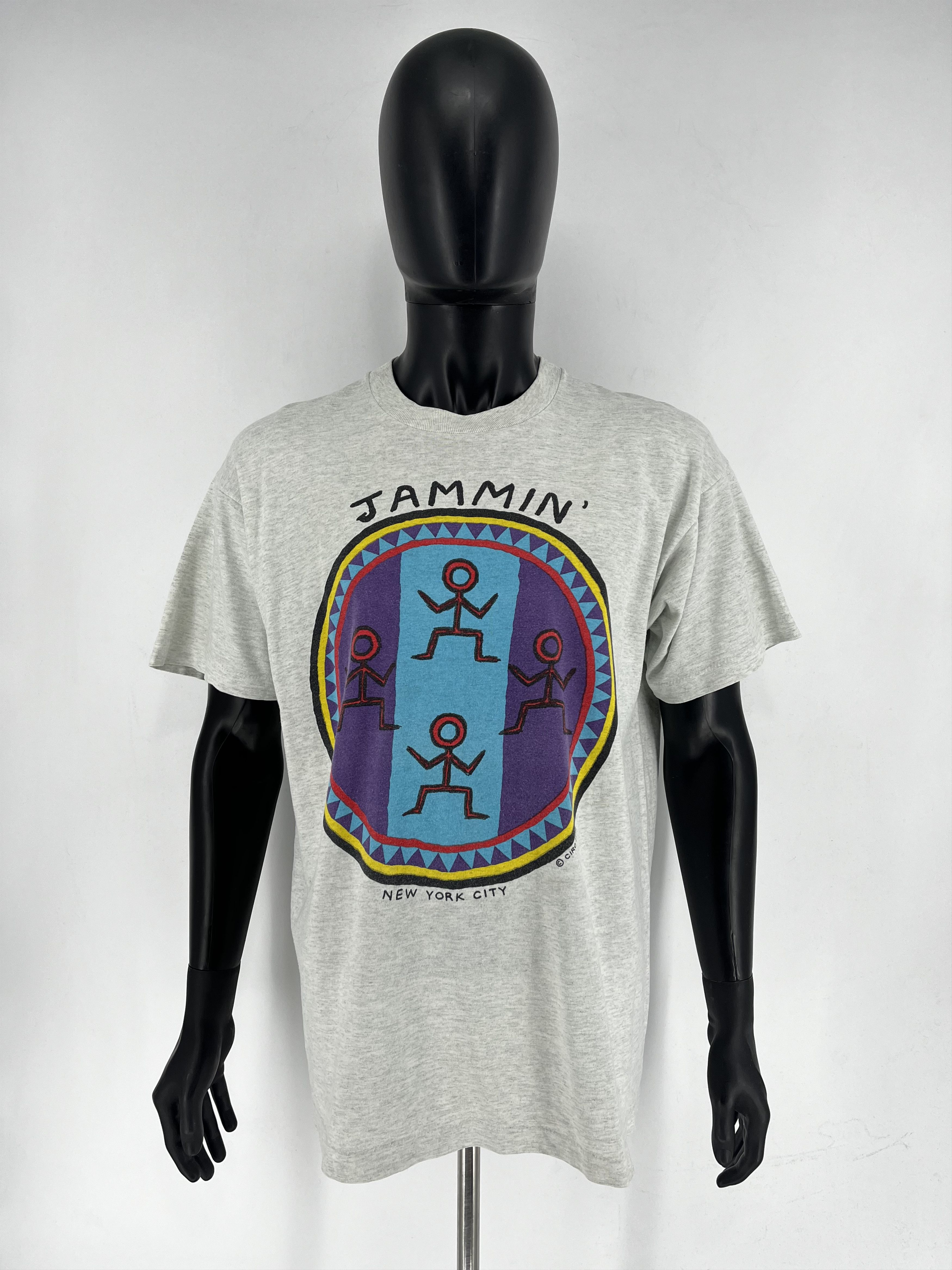 Vintage Vintage 90s Reggae Style Jammin New York City Ciro1992 Size US XL / EU 56 / 4 - 2 Thumbnail