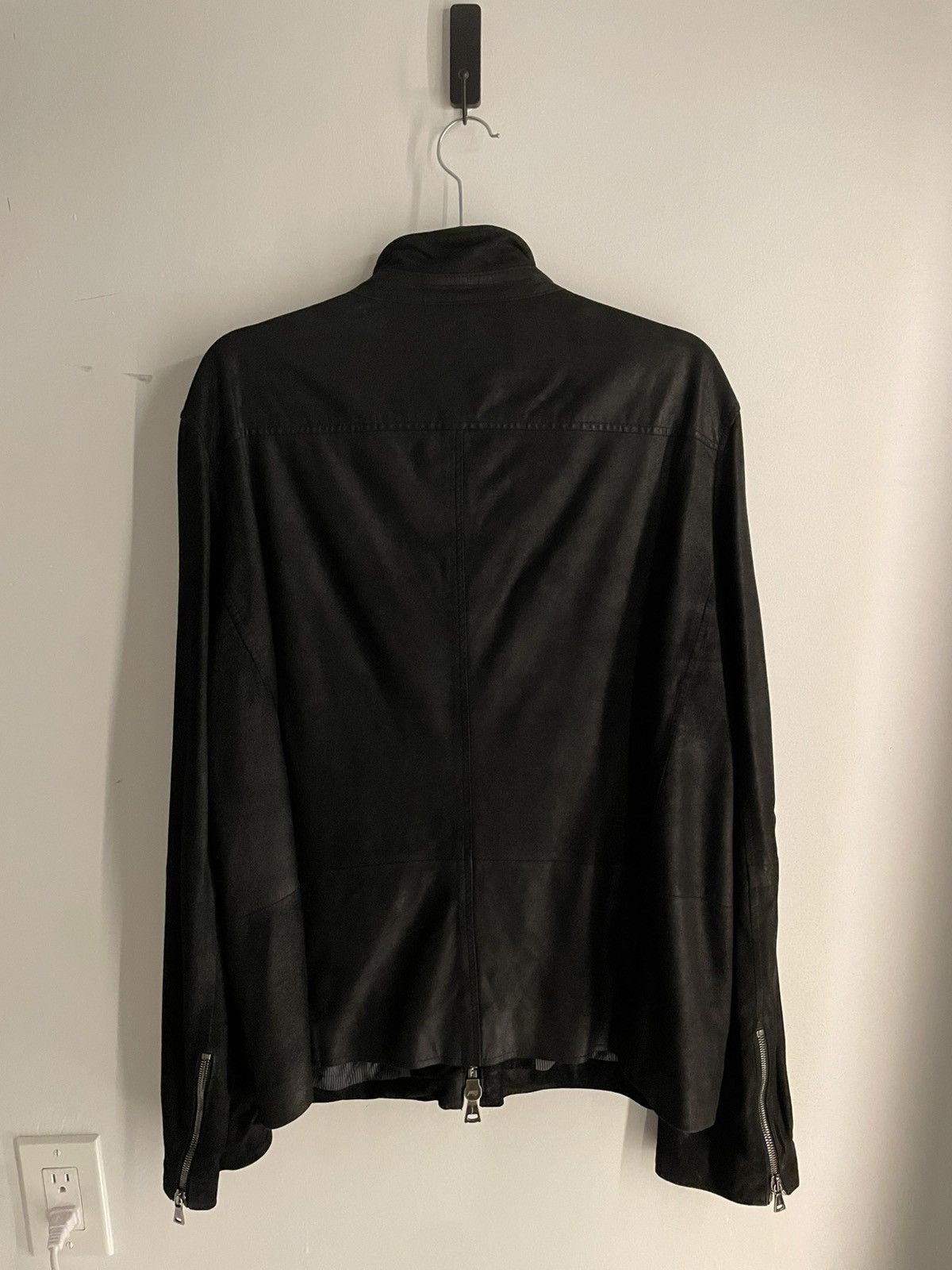 John Varvatos John Varvatos Goat Suede Jacket Size US L / EU 52-54 / 3 - 2 Thumbnail
