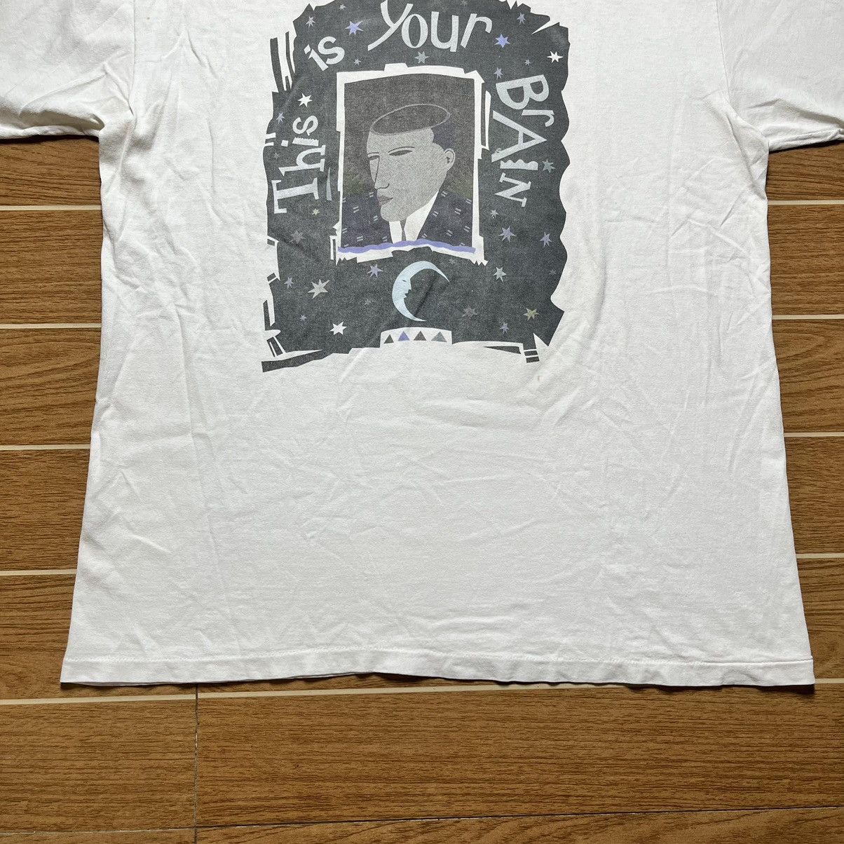 Vintage Vintage 90's IBM Multimedia Tech Art Tee Size US XL / EU 56 / 4 - 4 Thumbnail