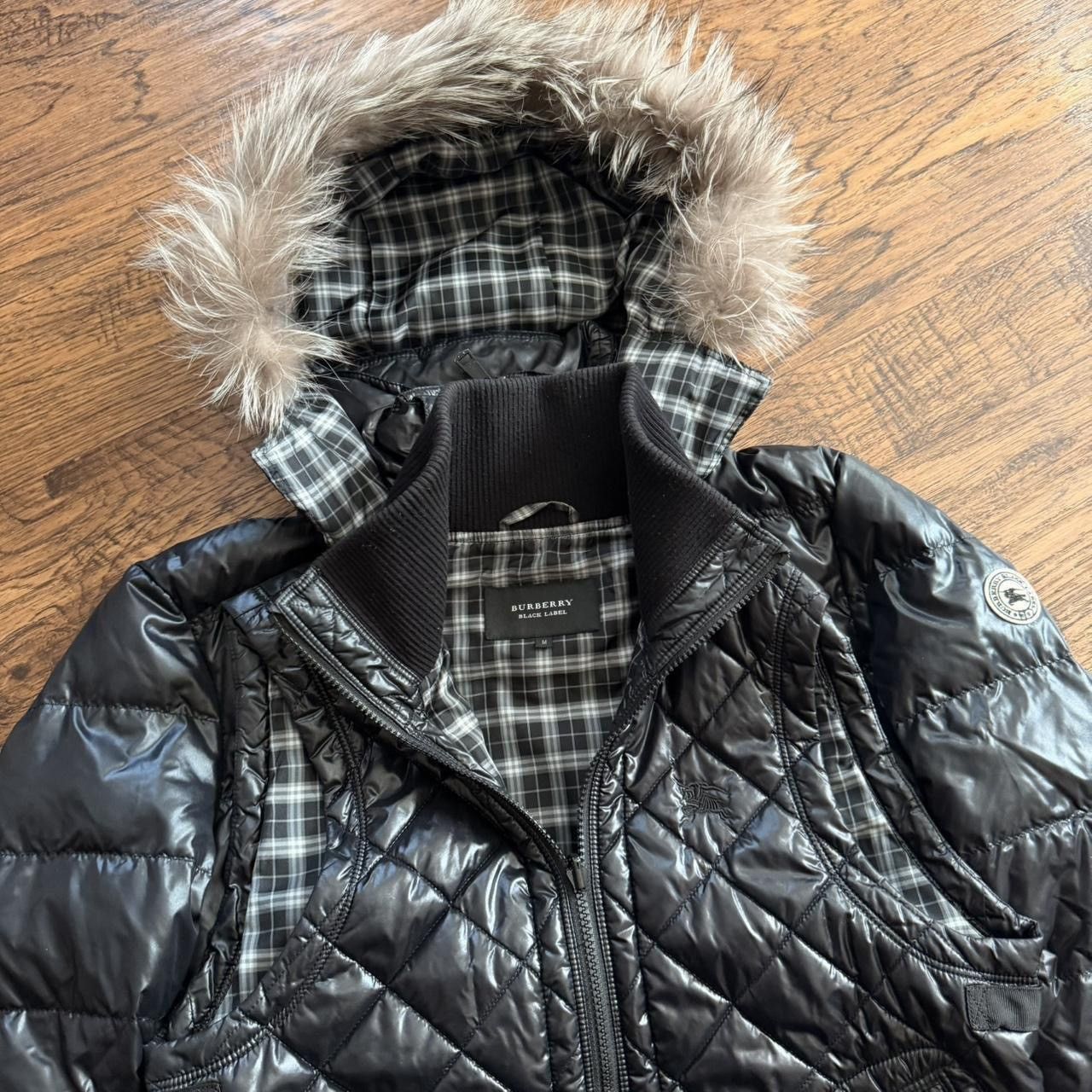 Burberry Burberry 🇯🇵 Black Label down puffer Jacket black colorway Size US M / EU 48-50 / 2 - 5 Thumbnail