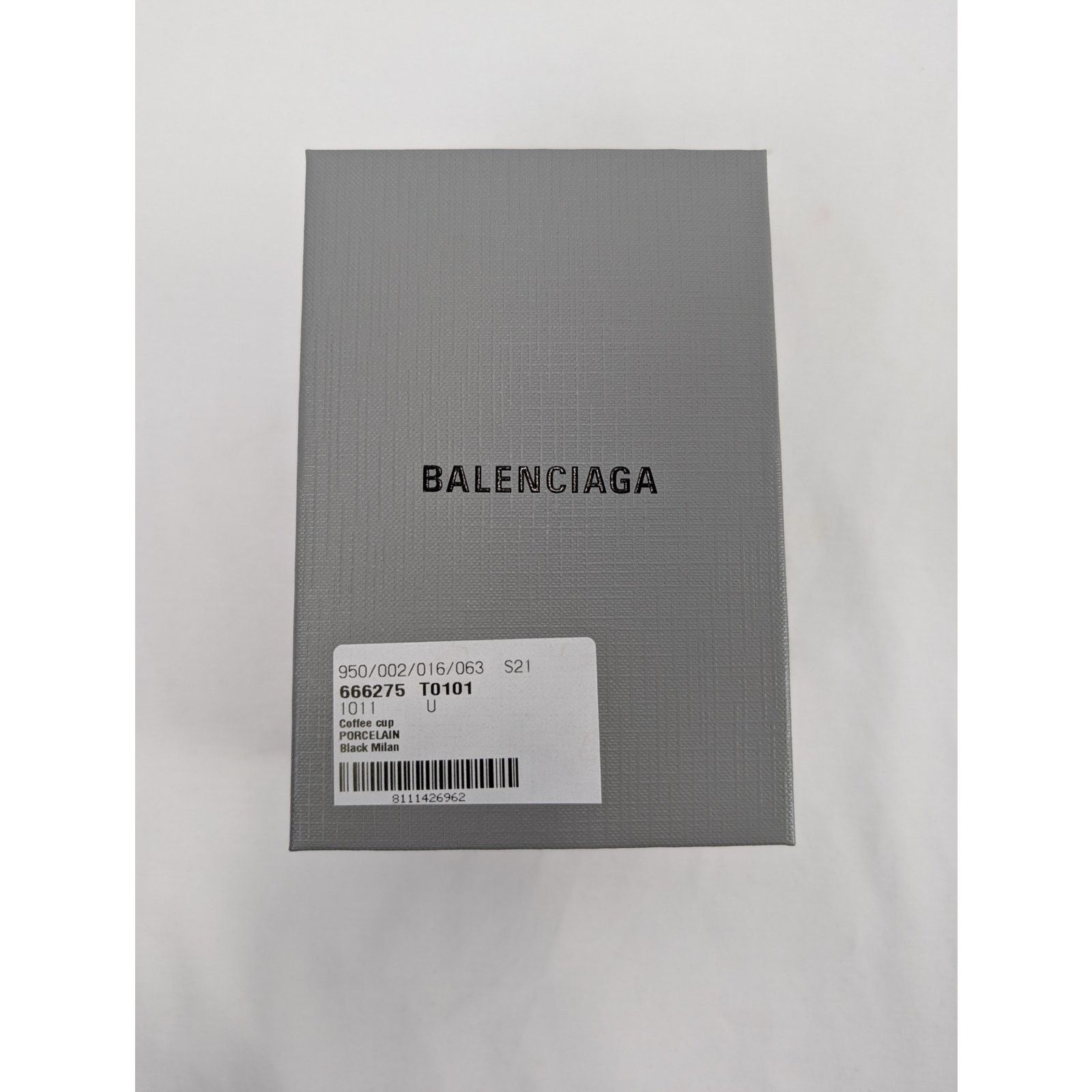 Balenciaga o1rshd1 Size: OS / Milano Porcelain Coffee Cup in Black Size ONE SIZE - 10 Thumbnail