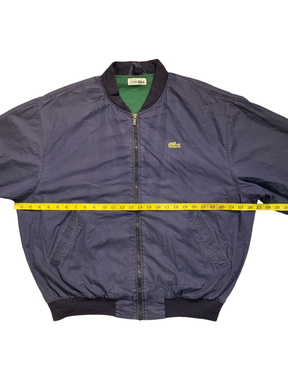 Designer × Lacoste × Vintage Rare Design Vintage Chemise Lacoste Zipper Jackets Size US XL / EU 56 / 4 - 10 Thumbnail