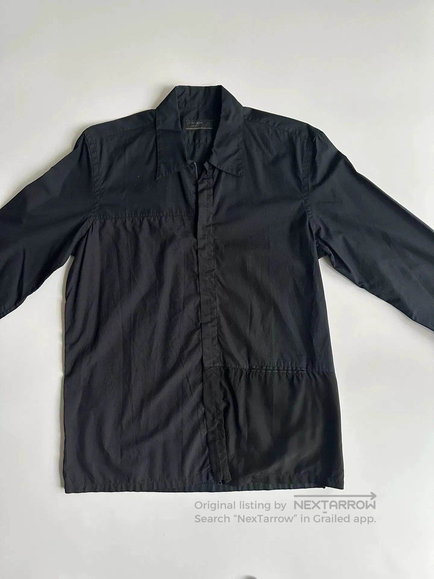 Other Prada Mixed Fabric Zip Shirt. Size US S / EU 44-46 / 1 - 2 Thumbnail
