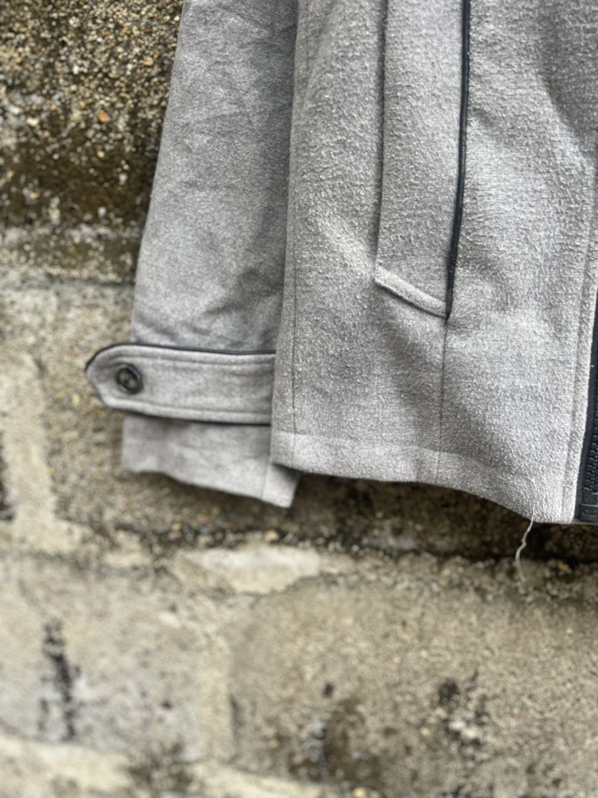 Japanese Brand SEMANTIC DESIGN DOUBLES BREASTED DOUBLE COLLAR JACKET Size M / US 6-8 / IT 42-44 - 5 Thumbnail