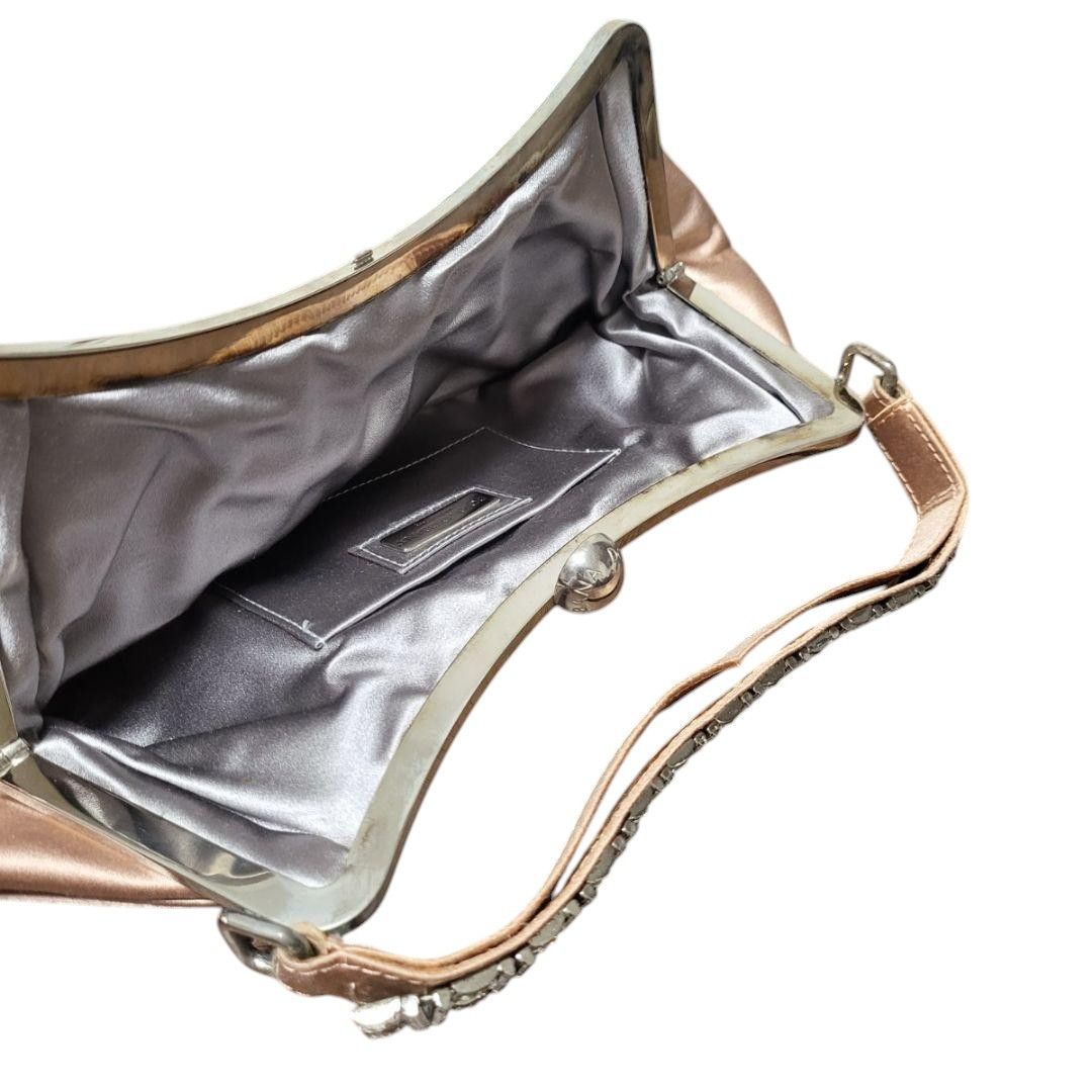 Dolce & Gabbana Dolce & Gabbana - Satin leather Pink Crystal Handbag Mini Size ONE SIZE - 6 Thumbnail