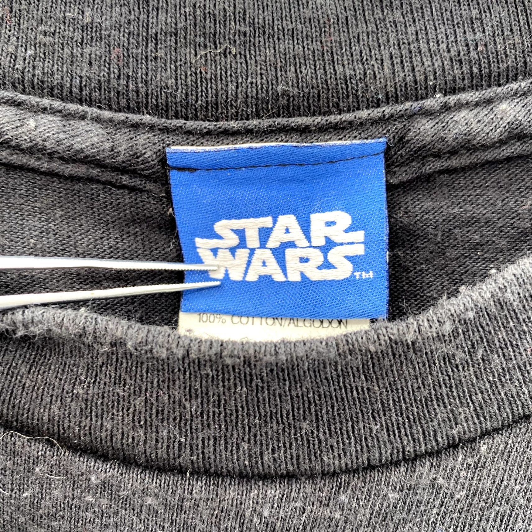 Star Wars VTG Star Wars T-Shirt Men's XL Darth Vader Lucas Film Graphic Tee Streetwear 90s Black Cotton Nike Size US XL / EU 56 / 4 - 4 Thumbnail