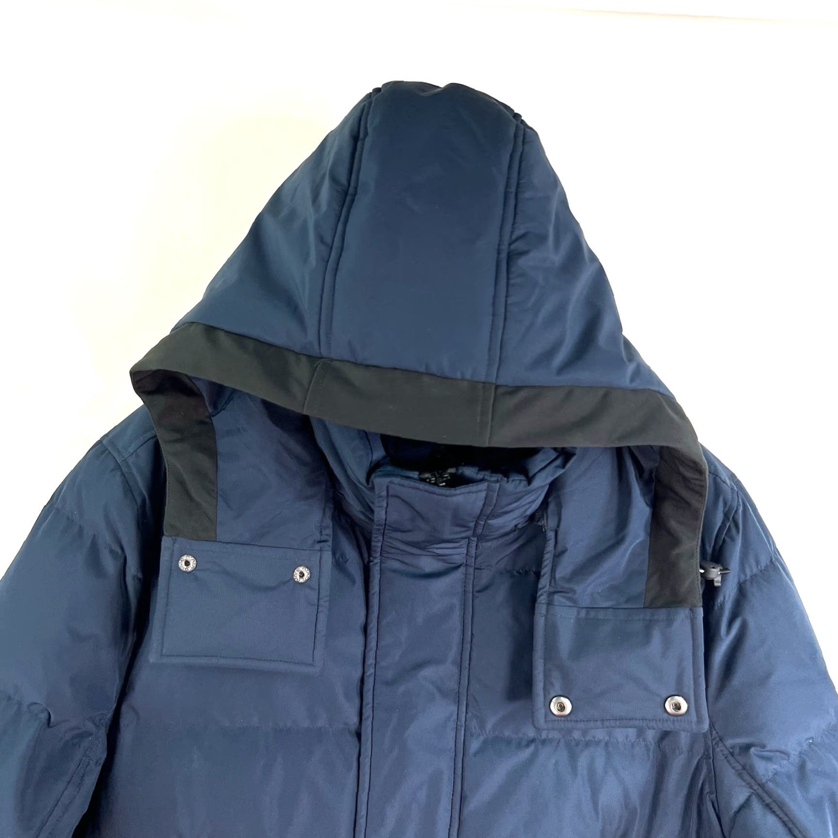 Andrew Marc Andrew Marc New York Men's Milton Hooded Down Parka Blue S Removable Liner Mens Size US S / EU 44-46 / 1 - 3 Thumbnail