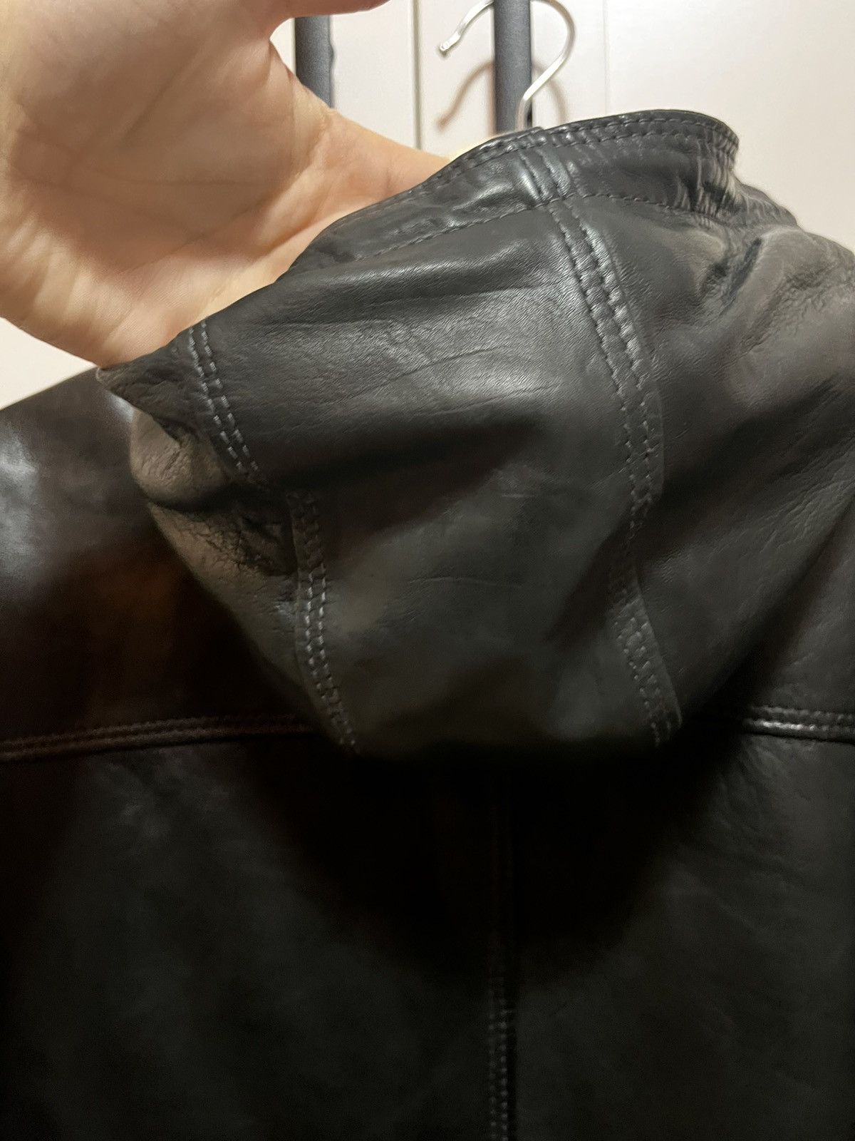 Vera Pelle Vera Pelle Vintage Leather Jacket Size US L / EU 52-54 / 3 - 21 Thumbnail
