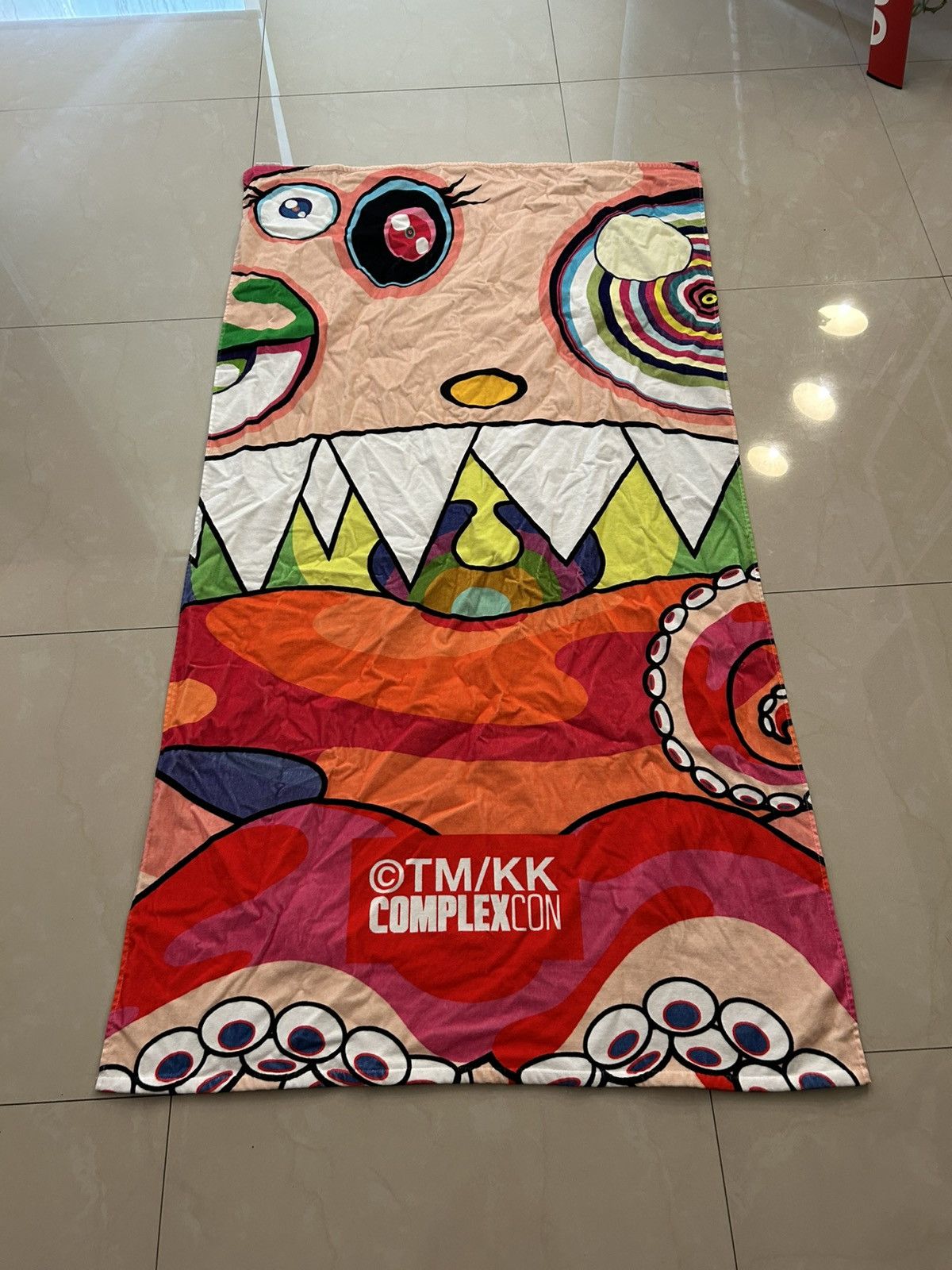 Takashi Murakami Murakami Complexcon Beach Towel Size ONE SIZE - 1 Thumbnail