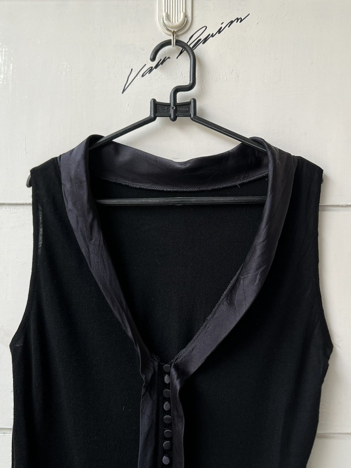Sportmax SPORTMAX Black Sleeveless T-shirt Size XS / US 0-2 / IT 36-38 - 3 Thumbnail