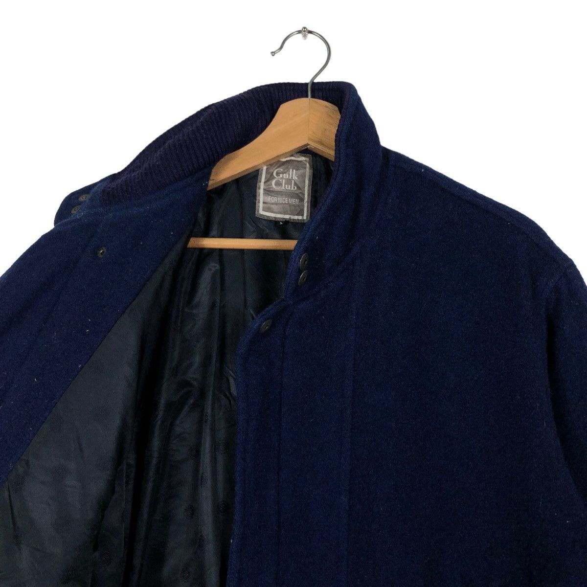 Issey Miyake 🔥Gulk Club Wool Bomber Jacket Herringbone Fly Double Breast Size US M / EU 48-50 / 2 - 10 Thumbnail