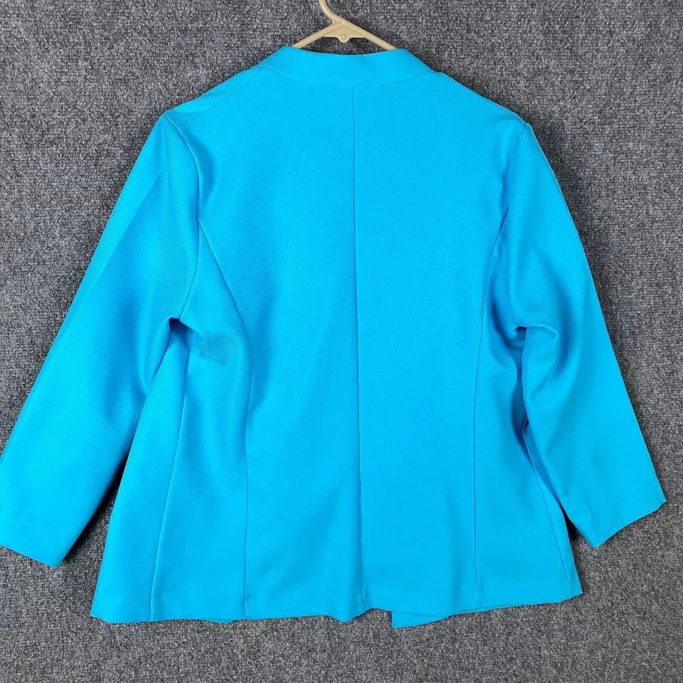 Other Ben Over Blazer Size 10 Women's Cardigan Stretch Blue Adults Size L / US 10 / IT 46 - 8 Thumbnail