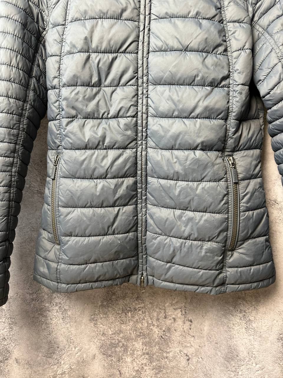Barbour Barbour Jacket Gray Fibre Down Landry Baffle Quilt Puffa Size M / US 6-8 / IT 42-44 - 9 Thumbnail
