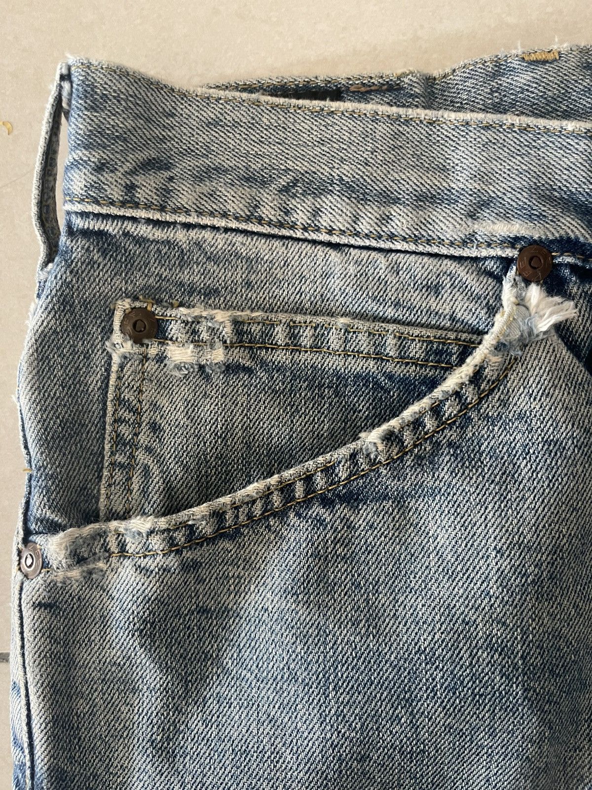 Lee Vintage Lee Riders 8991 Jeans - Made in Japan - Size 35 Size US 35 - 3 Thumbnail
