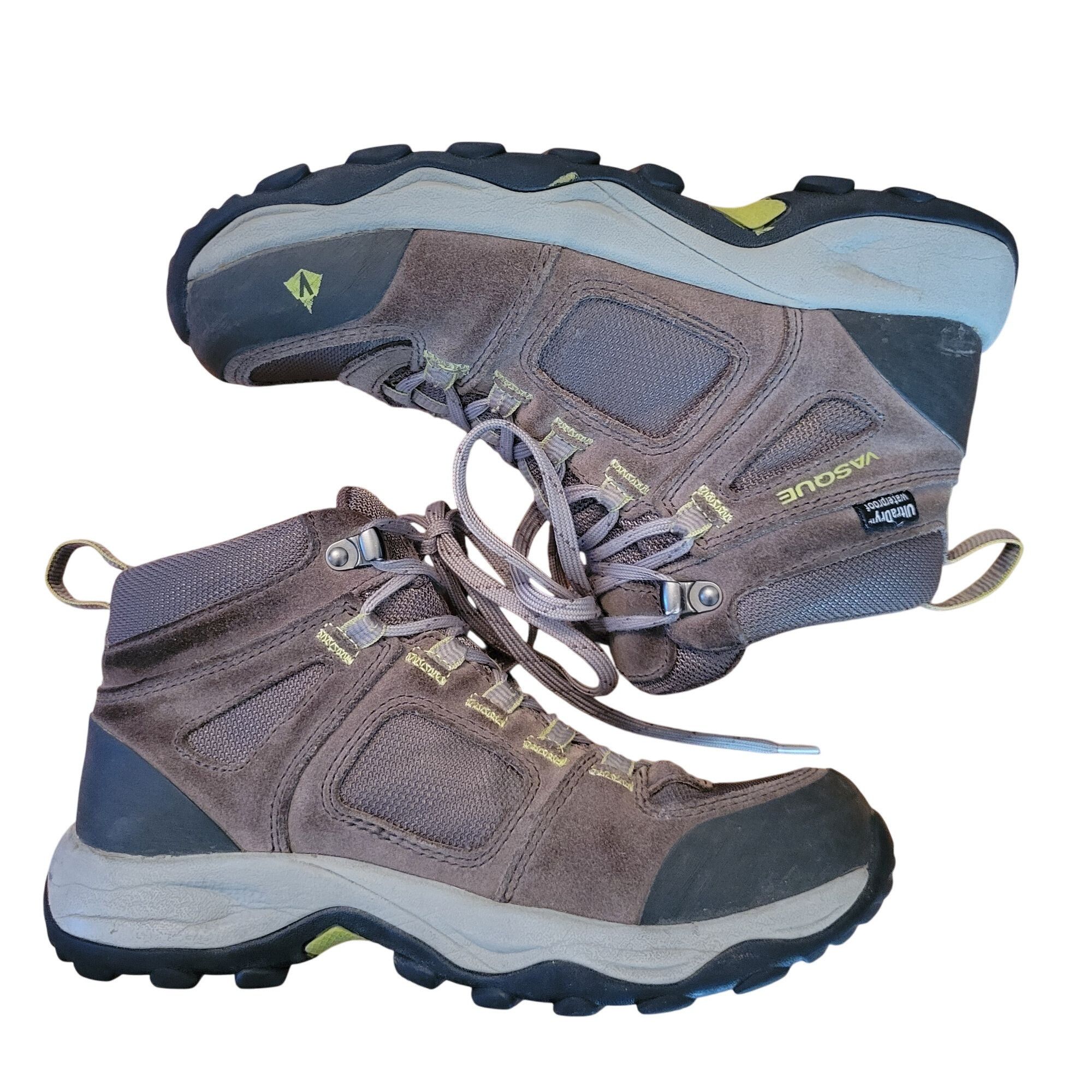 Vasque Vasque 7M Hiking Boots Brown Suede Leather Waterproof Vibram Size US 7 / IT 37 - 8 Thumbnail