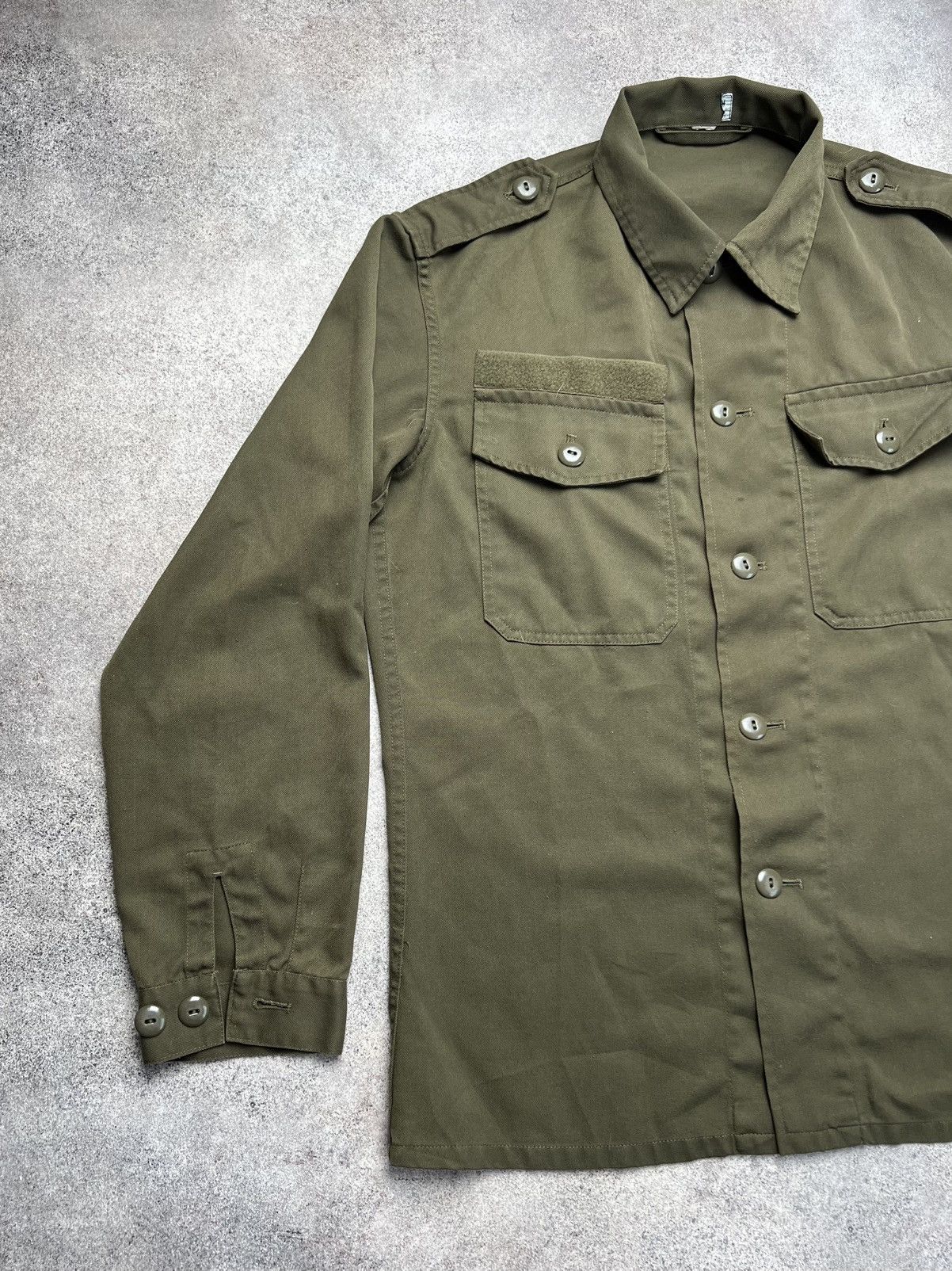 Vintage Vintage military cotton shirt Size US L / EU 52-54 / 3 - 2 Thumbnail