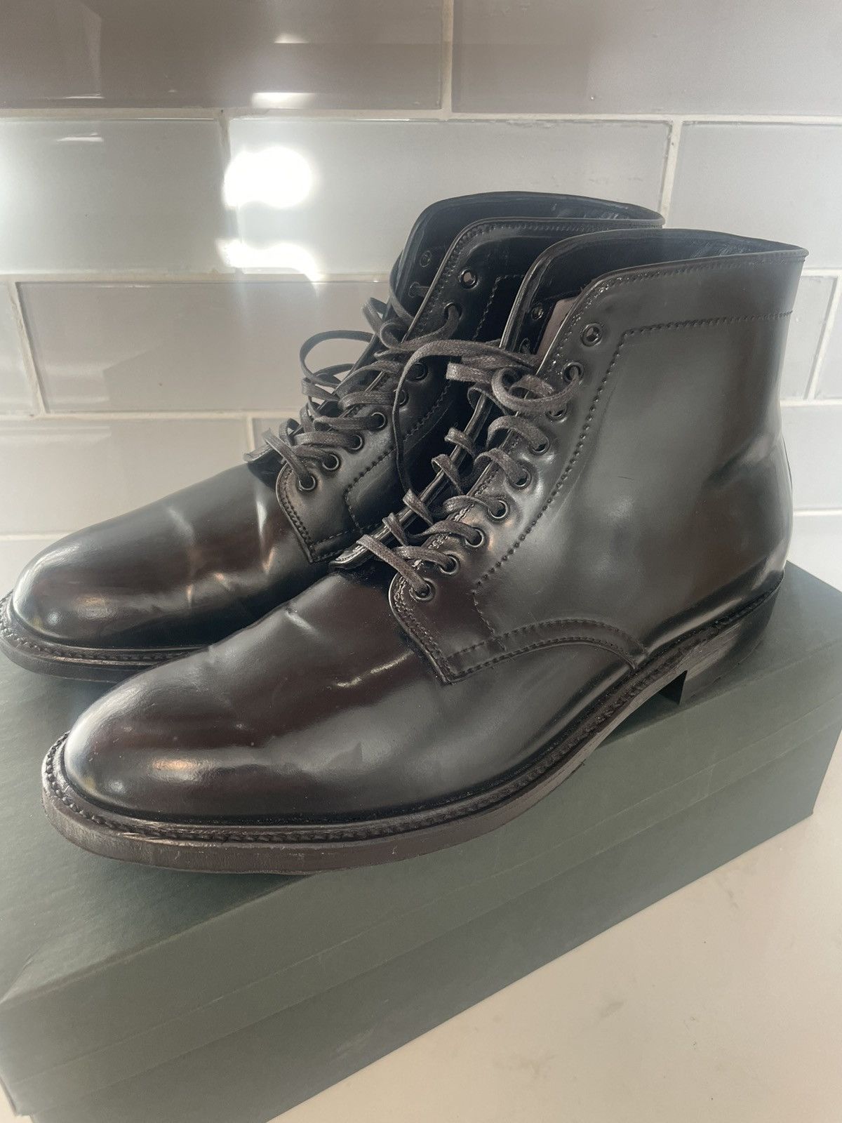 Alden Alden Shell Cordovan Leather boots Size US 9 / EU 42 - 9 Thumbnail