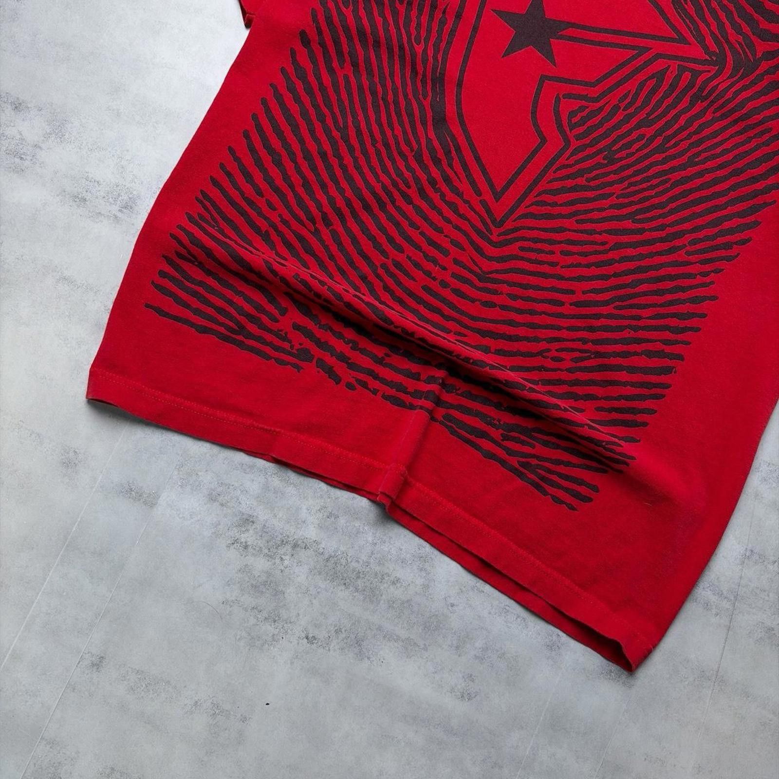 Other Y2K Red Famous Stars & Striped Grunge Skater T-Shirt Size US L / EU 52-54 / 3 - 4 Thumbnail