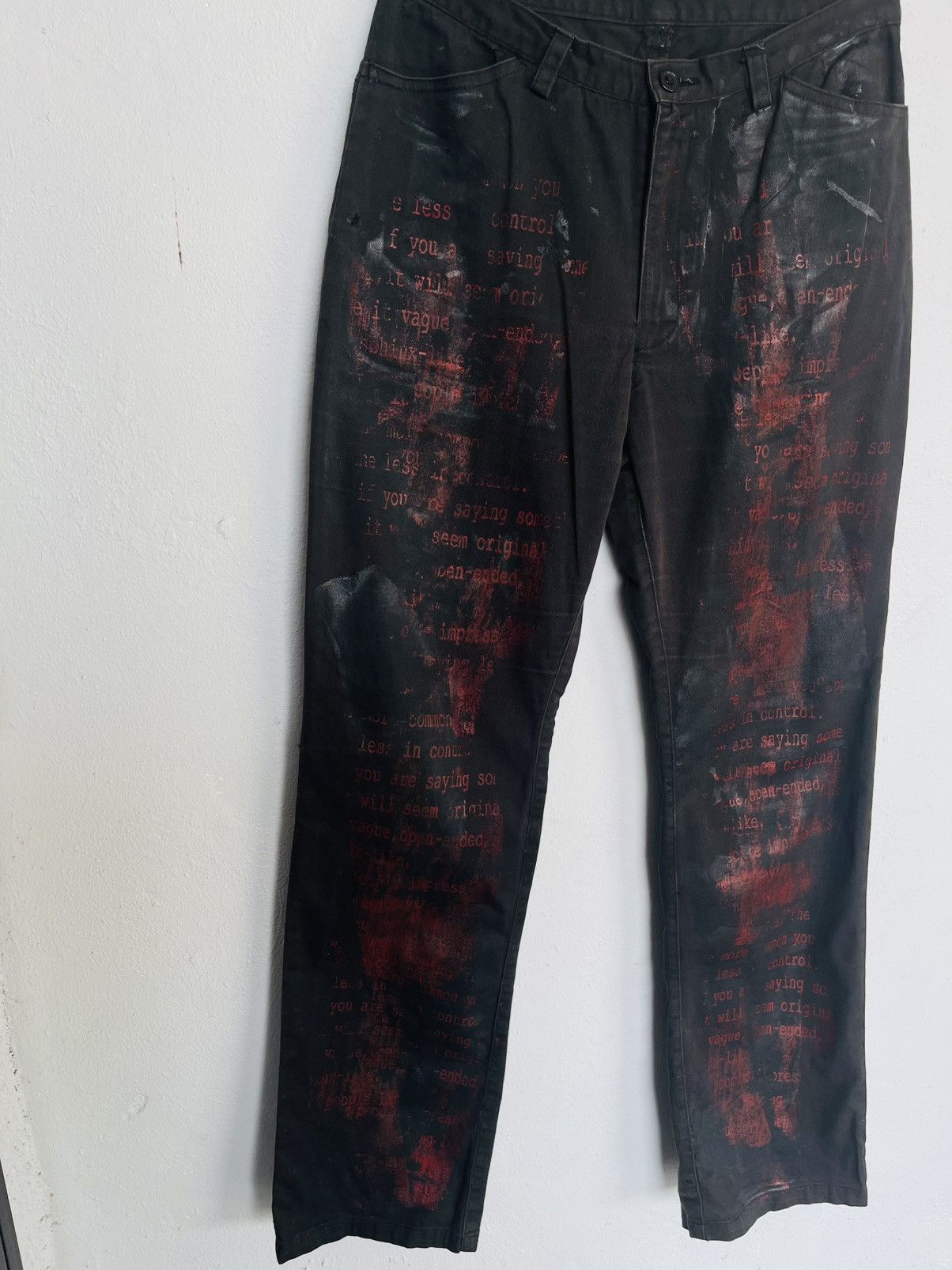 Japanese Brand × Seditionaries Anarchy Poem Punk Design Size US 28 / EU 44 - 4 Thumbnail