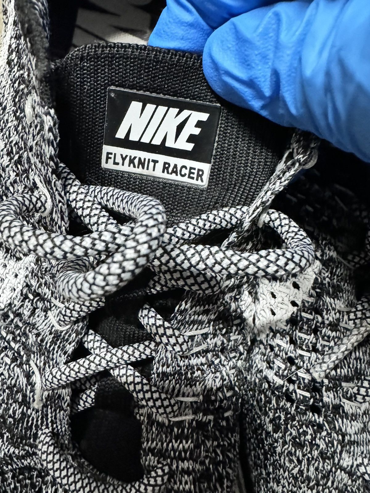 Nike Nike Flyknit Racer Oreo 2 Size US 11.5 / EU 44-45 - 11 Thumbnail