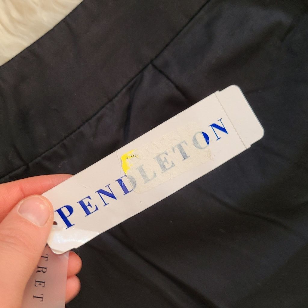 Pendleton NWT Pendleton black stretch flare dress pants size 16 Size 38" / US 16 / IT 52 - 7 Thumbnail