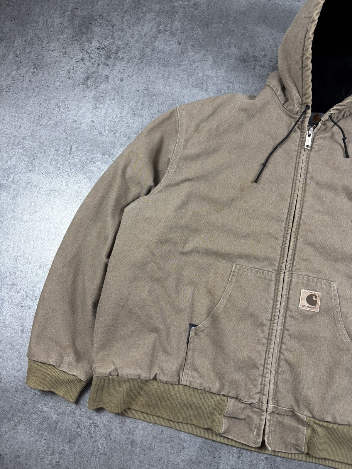 Carhartt Vintage Carhartt Active Jacket Southwestern Thrashed JQ1021 Size US XXL / EU 58 / 5 - 2 Thumbnail