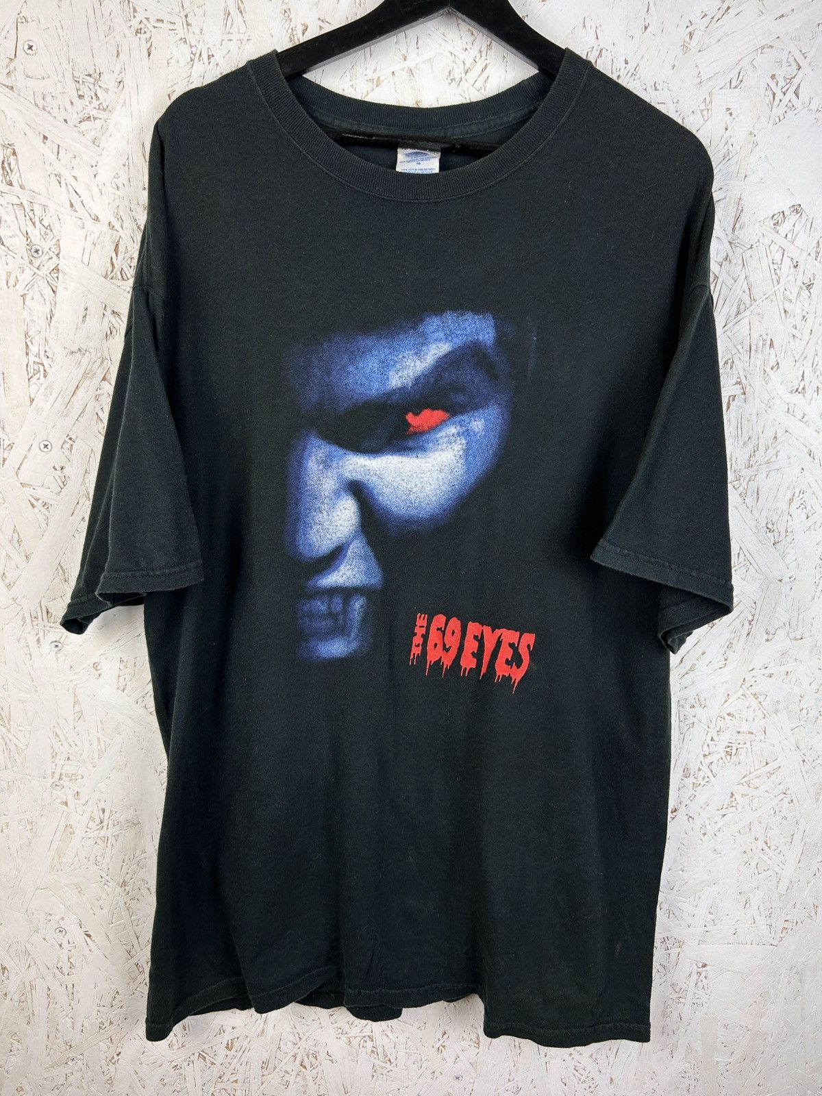 Band Tees 00s Vintage The 69 Eyes Gothic Rock Glam Metal Vampire Tee Size US XL / EU 56 / 4 - 1 Thumbnail