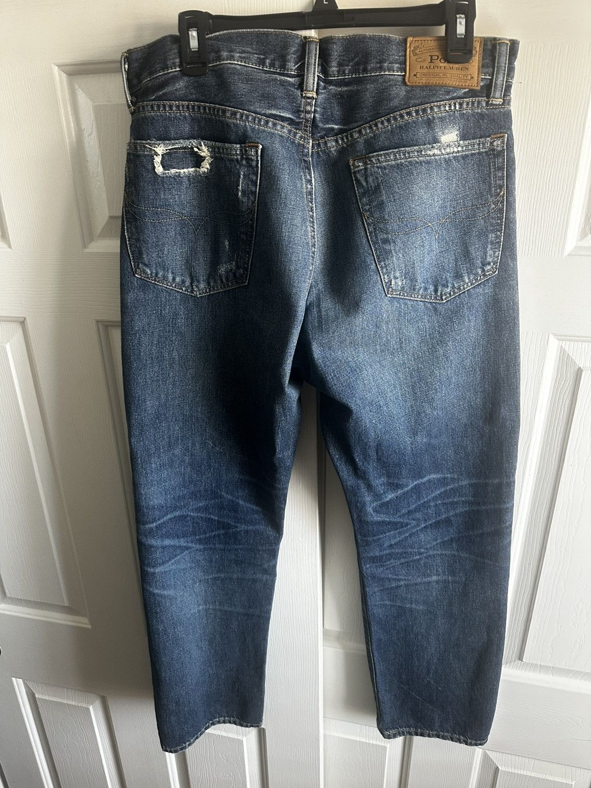Polo Ralph Lauren Ralph Lauren Distressed Jeans Size US 32 / EU 48 - 3 Thumbnail