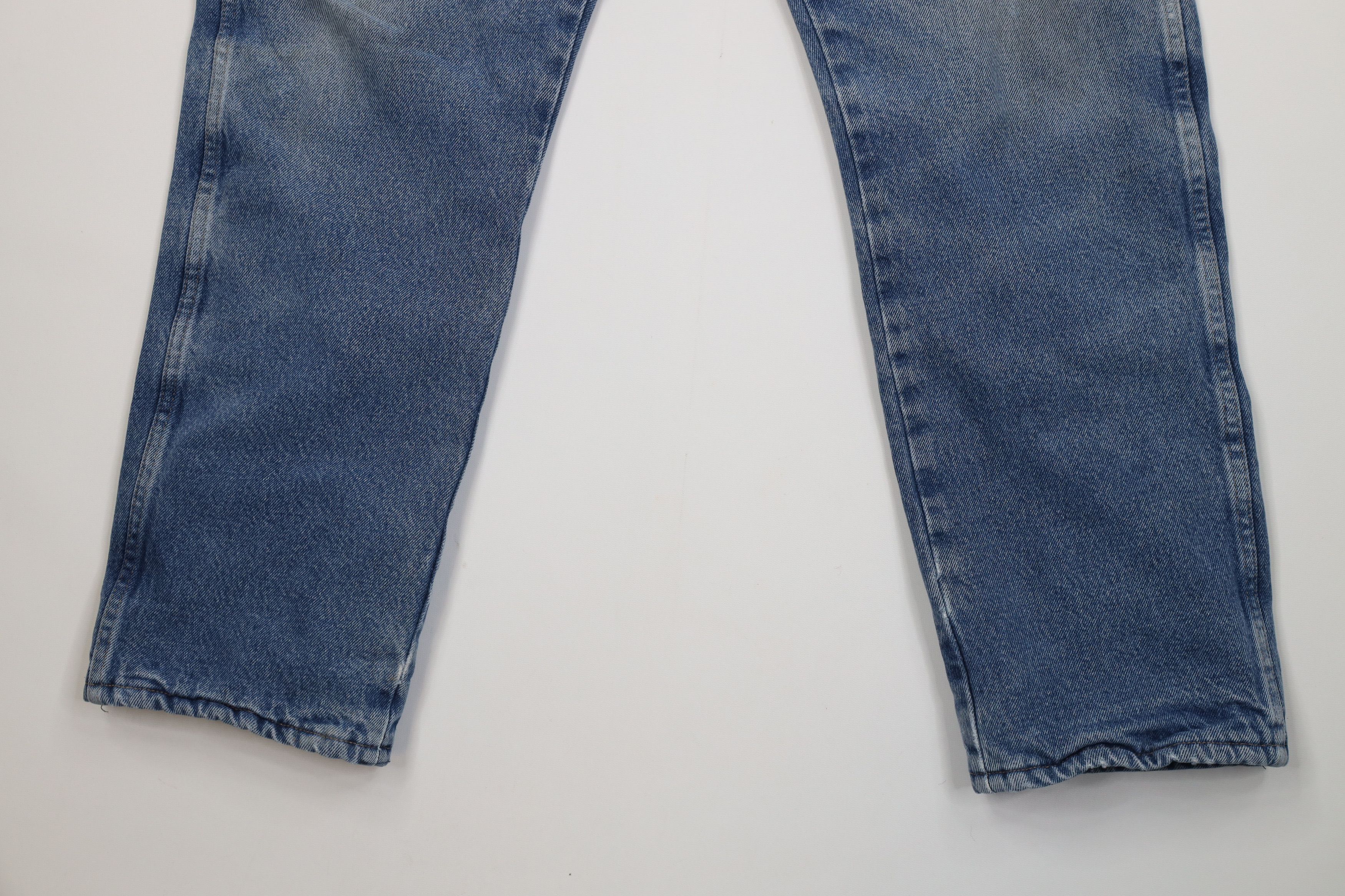 Cabelas Vintage 90s Cabelas Heavyweight Fleece Lined Denim Jeans Size US 34 / EU 50 - 5 Thumbnail
