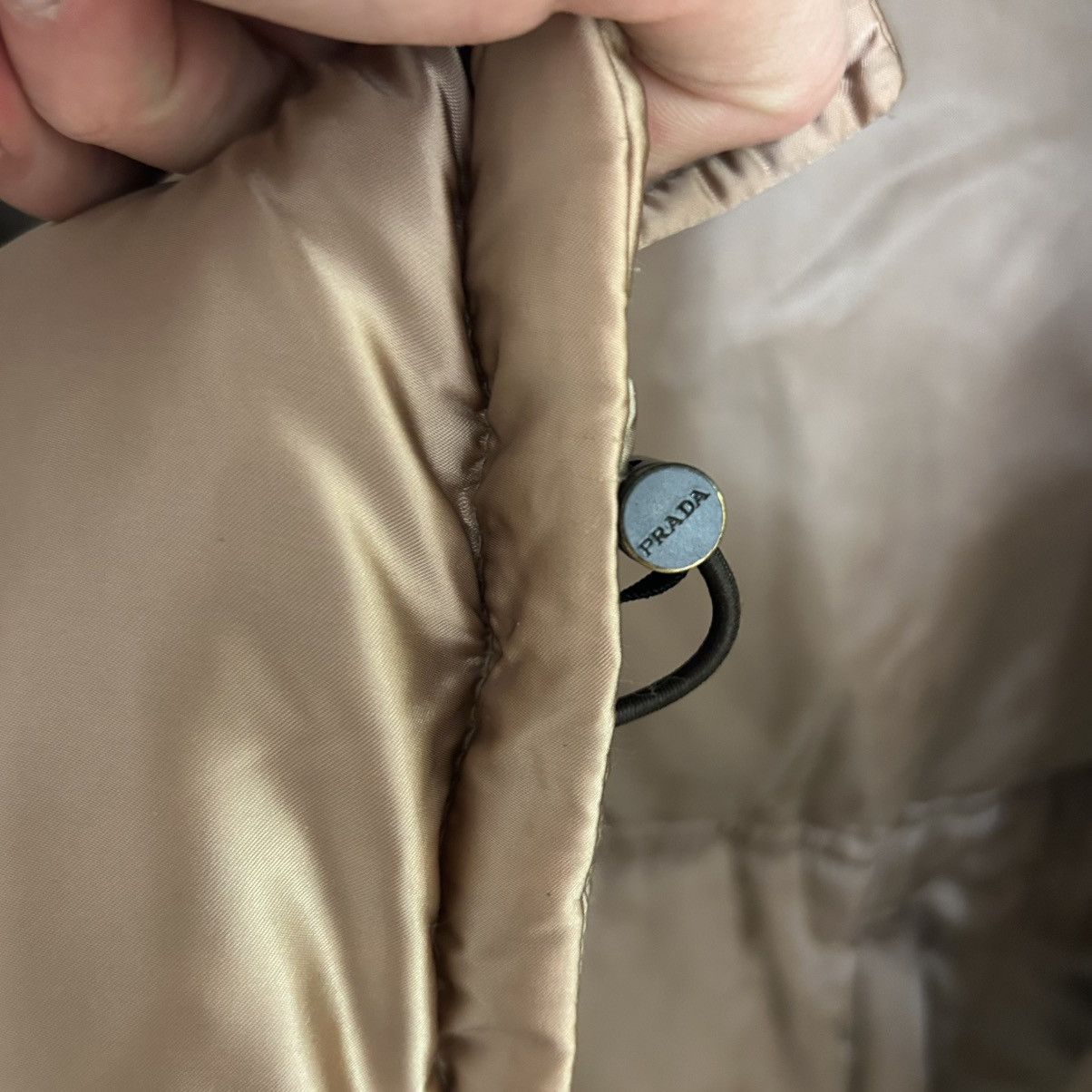 Prada Prada Down Puffer Jacket Made in Italy Pink Shearling Size L / US 10 / IT 46 - 18 Thumbnail
