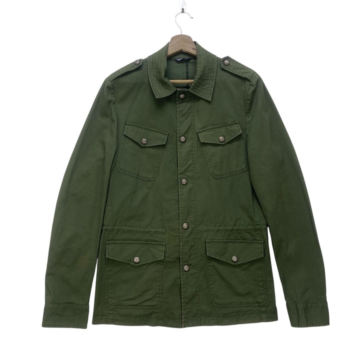 Daniele Alessandrini × Designer Daniele Alessandrini Army Military Field Jacket Size US S / EU 44-46 / 1 - 5 Thumbnail