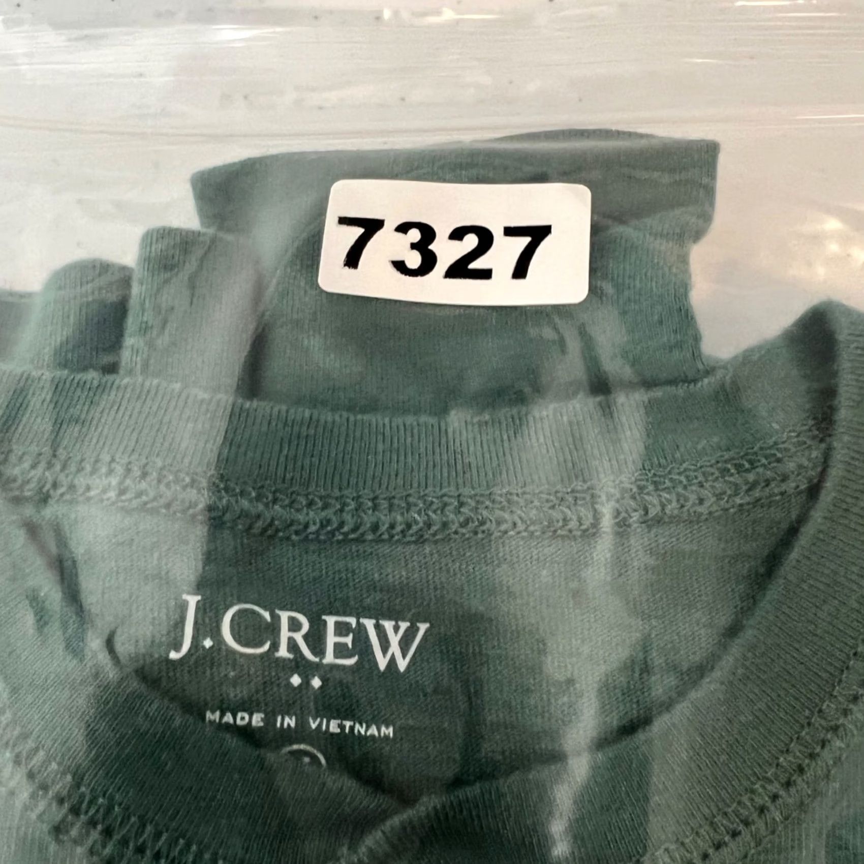 J.Crew J.Crew Mens T-Shirt Long Sleeve Henley 100% Cotton Green Size M Adult Mens Shirt Size US M / EU 48-50 / 2 - 7 Thumbnail