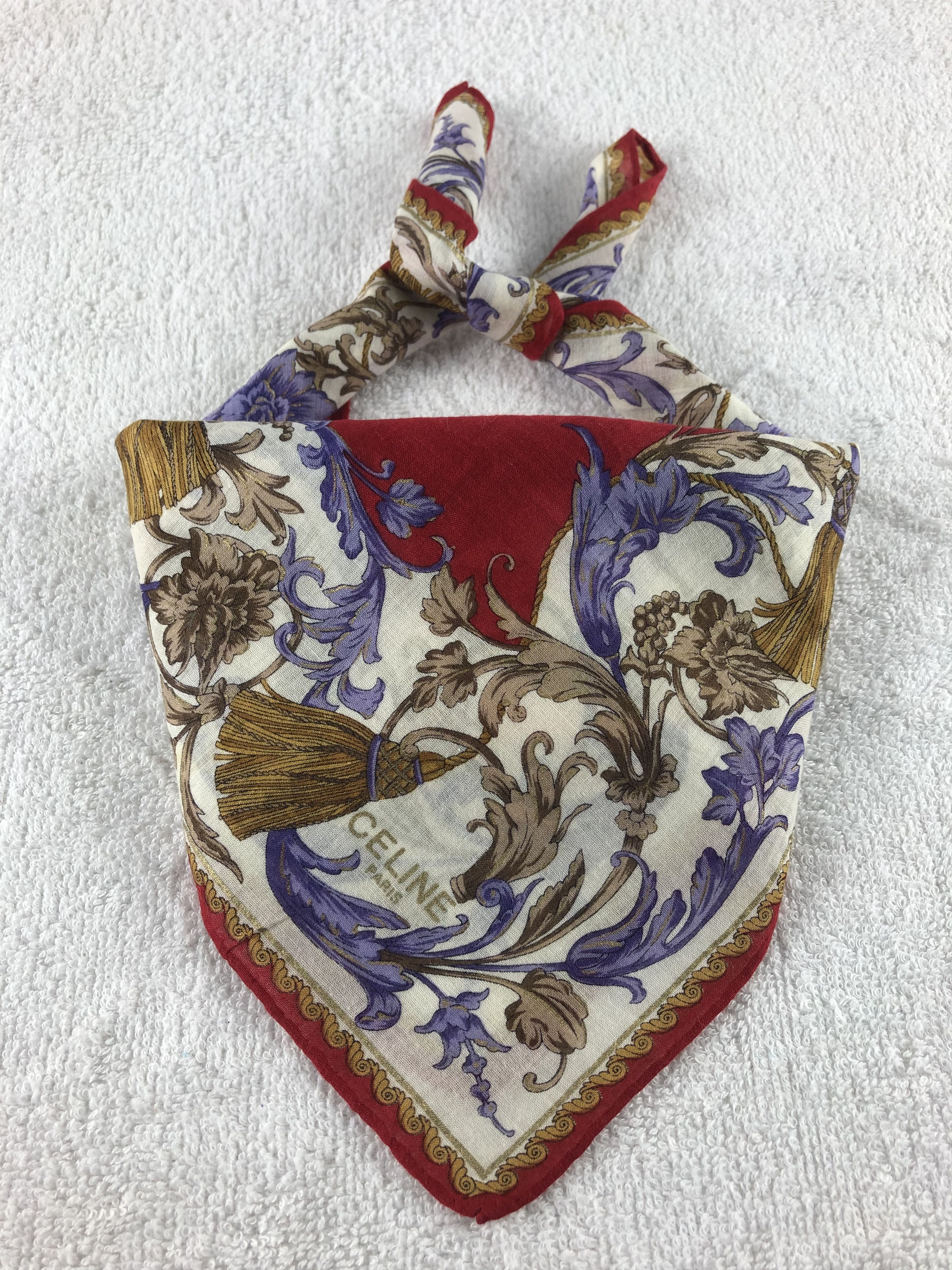 Celine Celine Handkerchief / Bandana / Neckerchief Size ONE SIZE - 1 Thumbnail