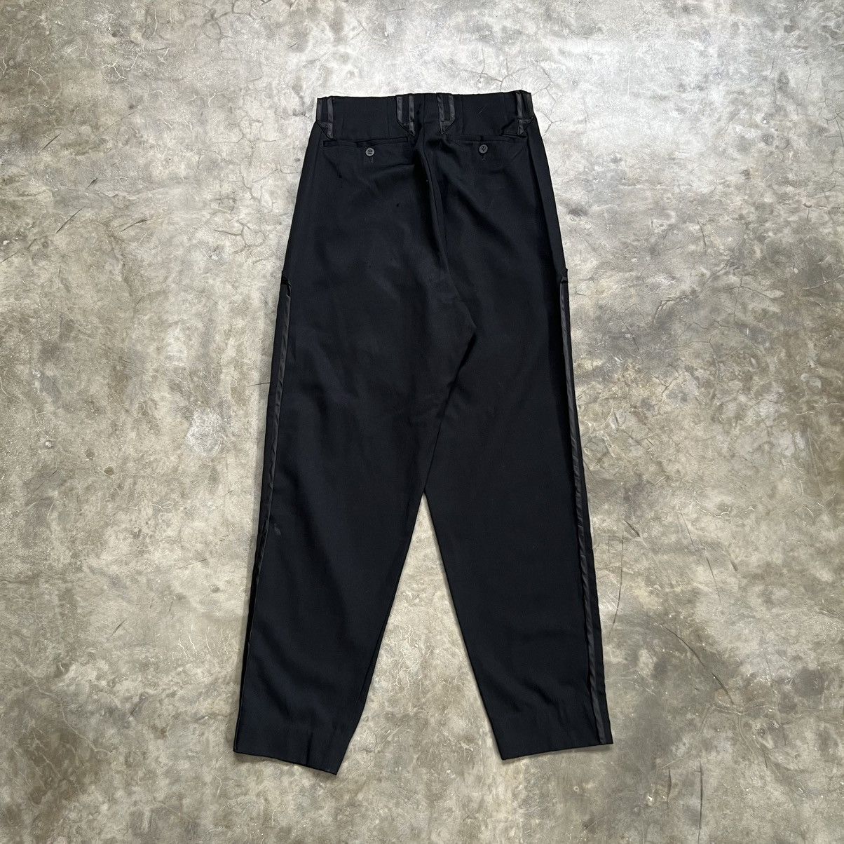Isamu Katayama Backlash 1980s Arrston Volaju Kohshin Satoh Side Stripe Trouser Size US 31 - 2 Thumbnail