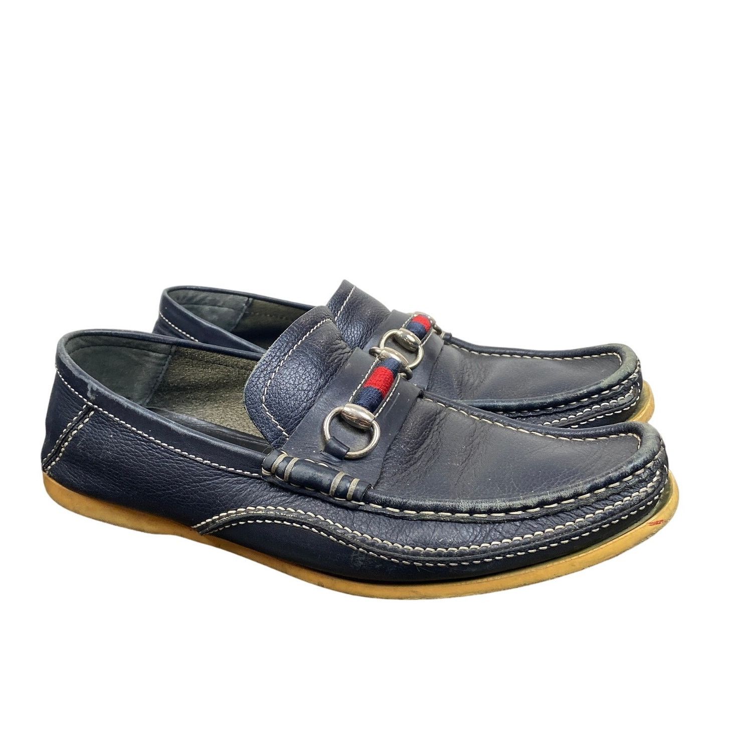 Gucci Gucci Horsebit Leather Loafers Slip Ons Men display picture 1