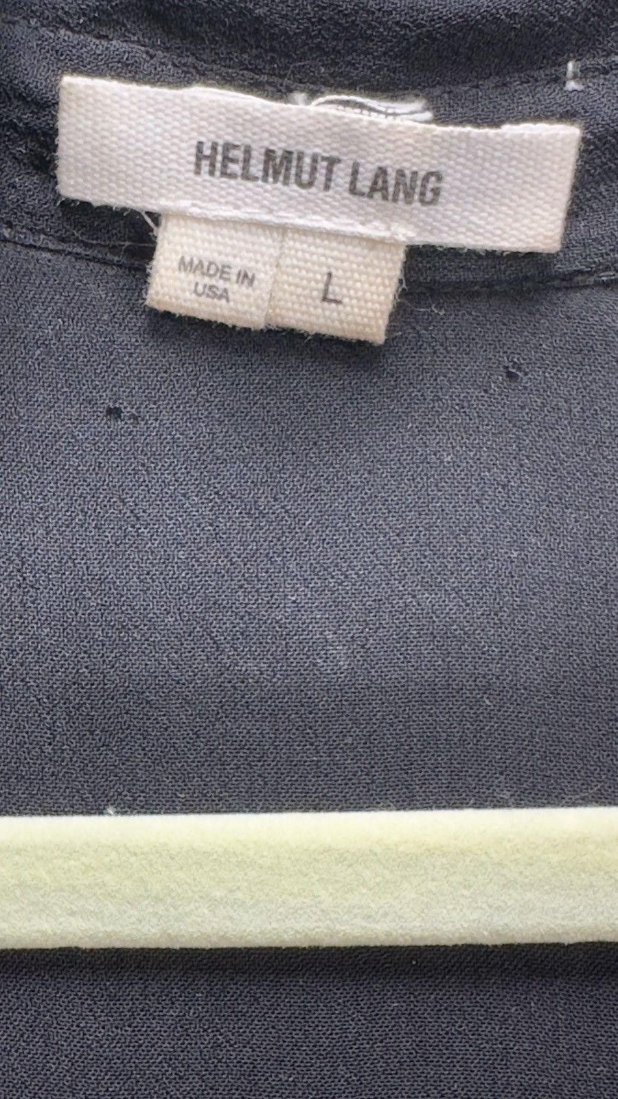 Helmut Lang Helmet Lang Long Blouse Size L / US 10 / IT 46 - 3 Thumbnail